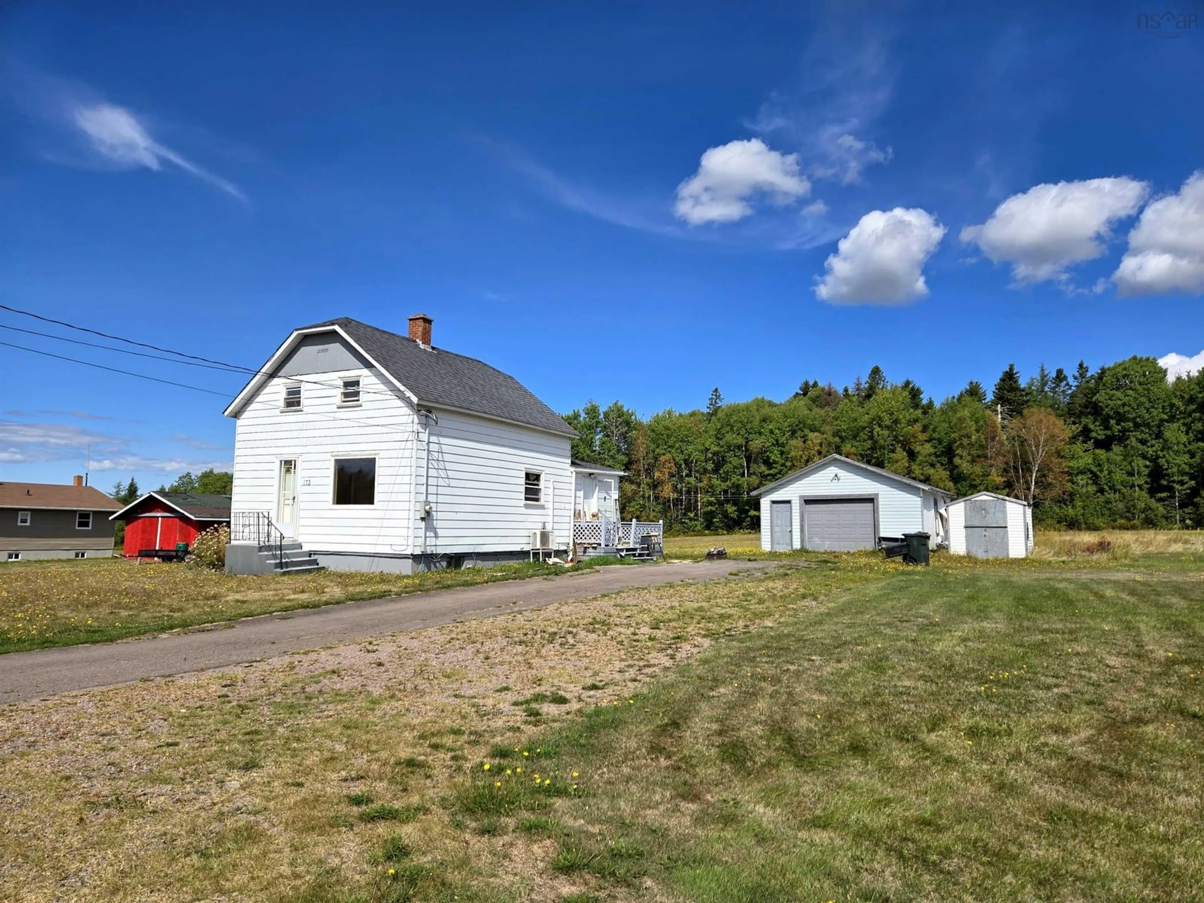 A pic from outside/outdoor area/front of a property/back of a property/a pic from drone, building for 173 Boston Rd, River Hebert East Nova Scotia B0L 1H0
