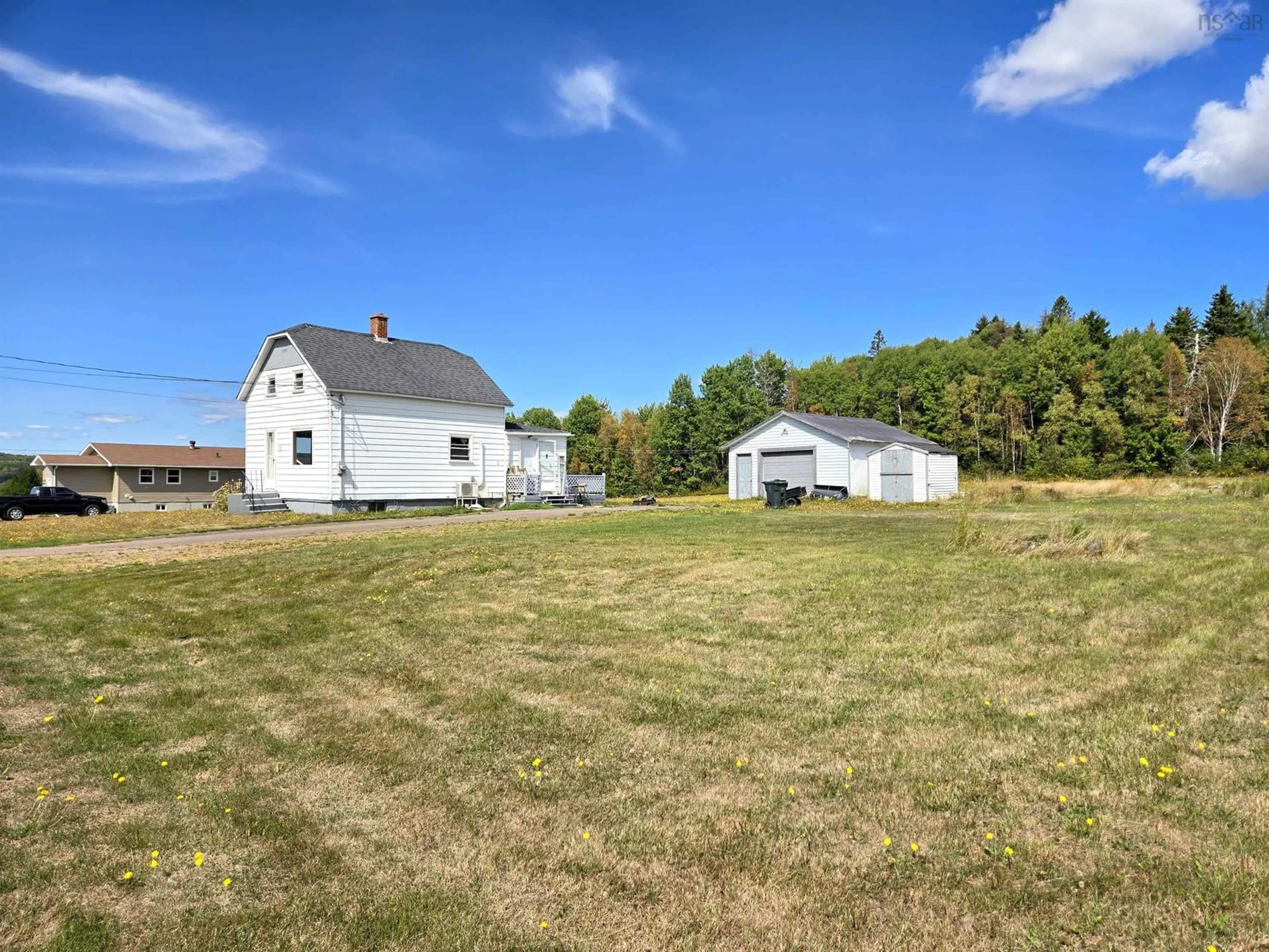 A pic from outside/outdoor area/front of a property/back of a property/a pic from drone, unknown for 173 Boston Rd, River Hebert East Nova Scotia B0L 1H0