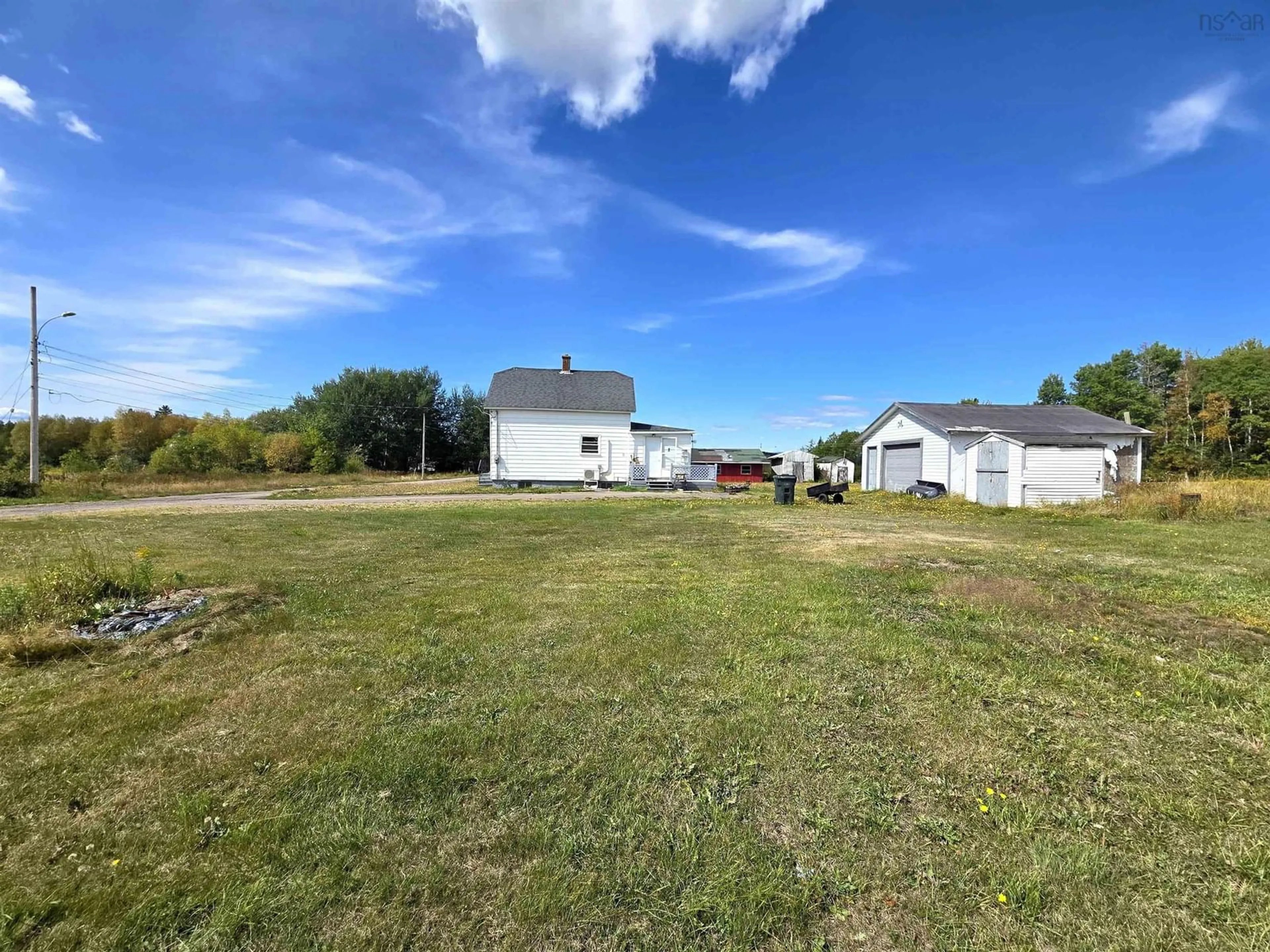 A pic from outside/outdoor area/front of a property/back of a property/a pic from drone, unknown for 173 Boston Rd, River Hebert East Nova Scotia B0L 1H0