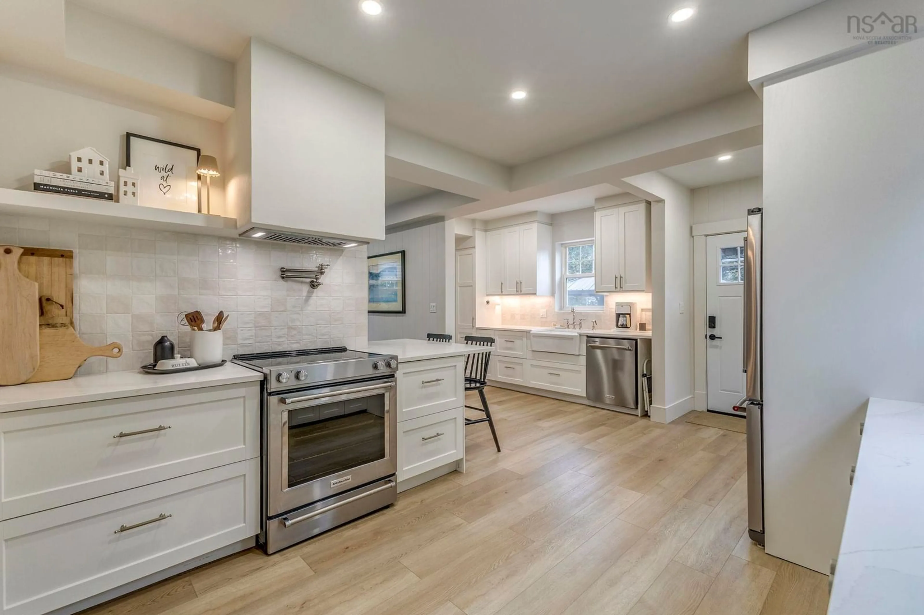 Open concept kitchen, unknown for 126 Hillcrest Ave, New Glasgow Nova Scotia B2H 3T6