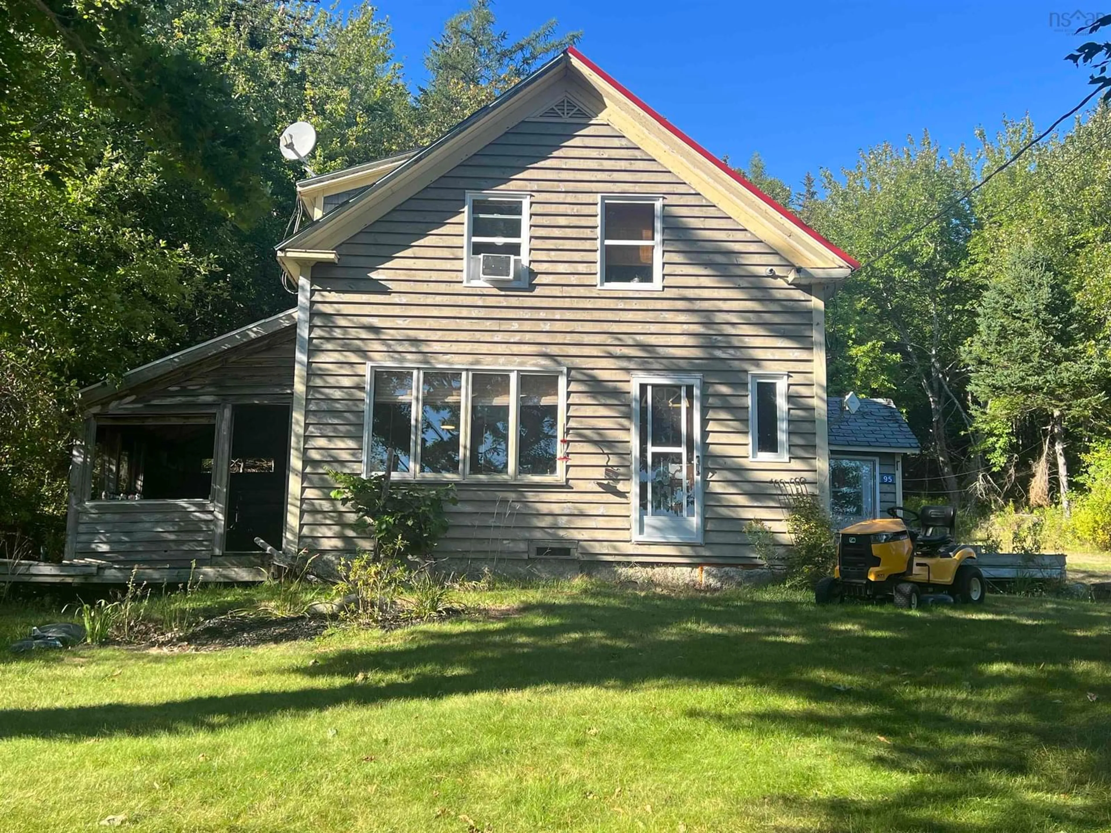 A pic from outside/outdoor area/front of a property/back of a property/a pic from drone, unknown for 95 Campbell Jordan Rd, Jordanville Nova Scotia B0J 3C0