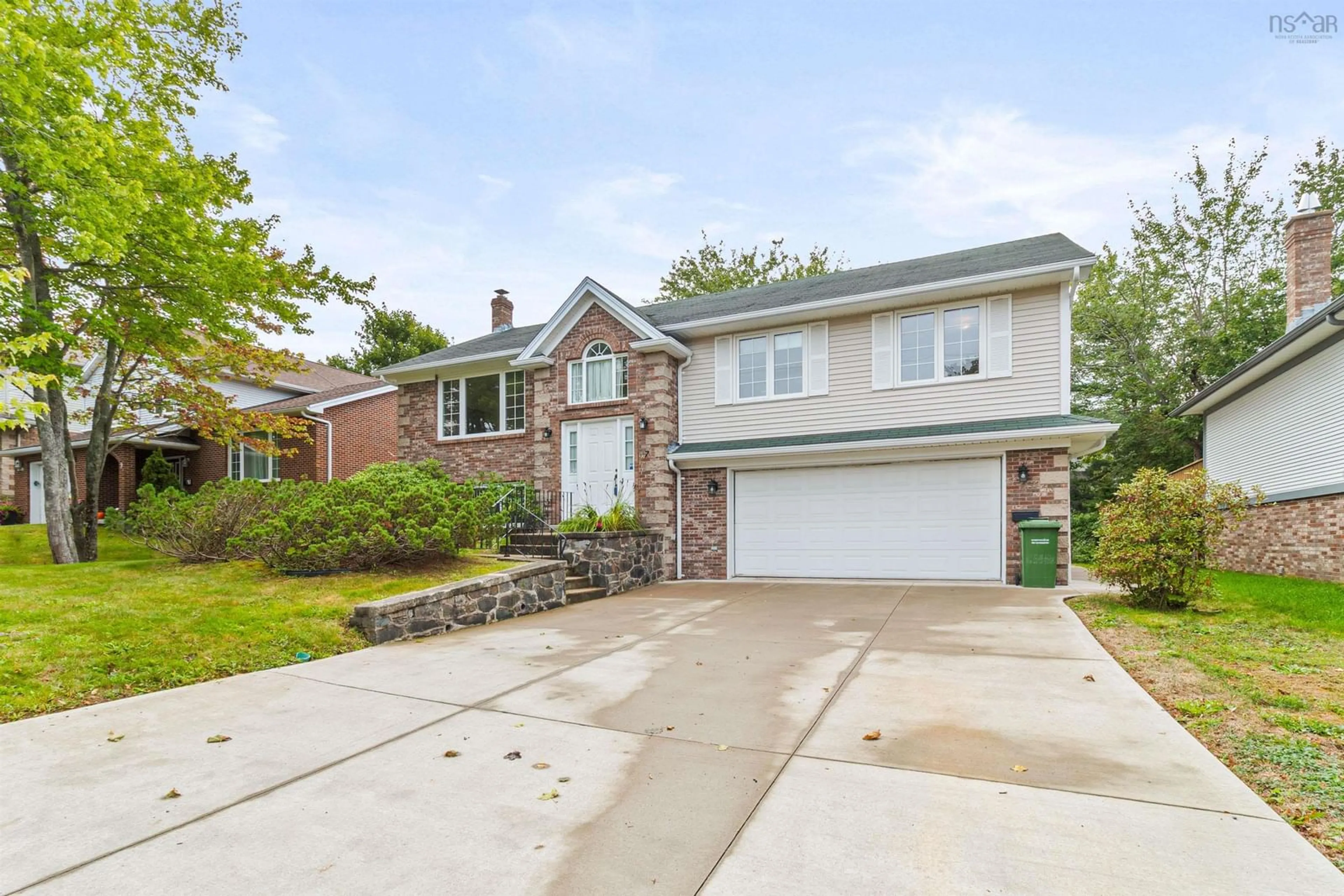 Home with brick exterior material, street for 7 Warwick Lane, Halifax Nova Scotia B3M 4J3