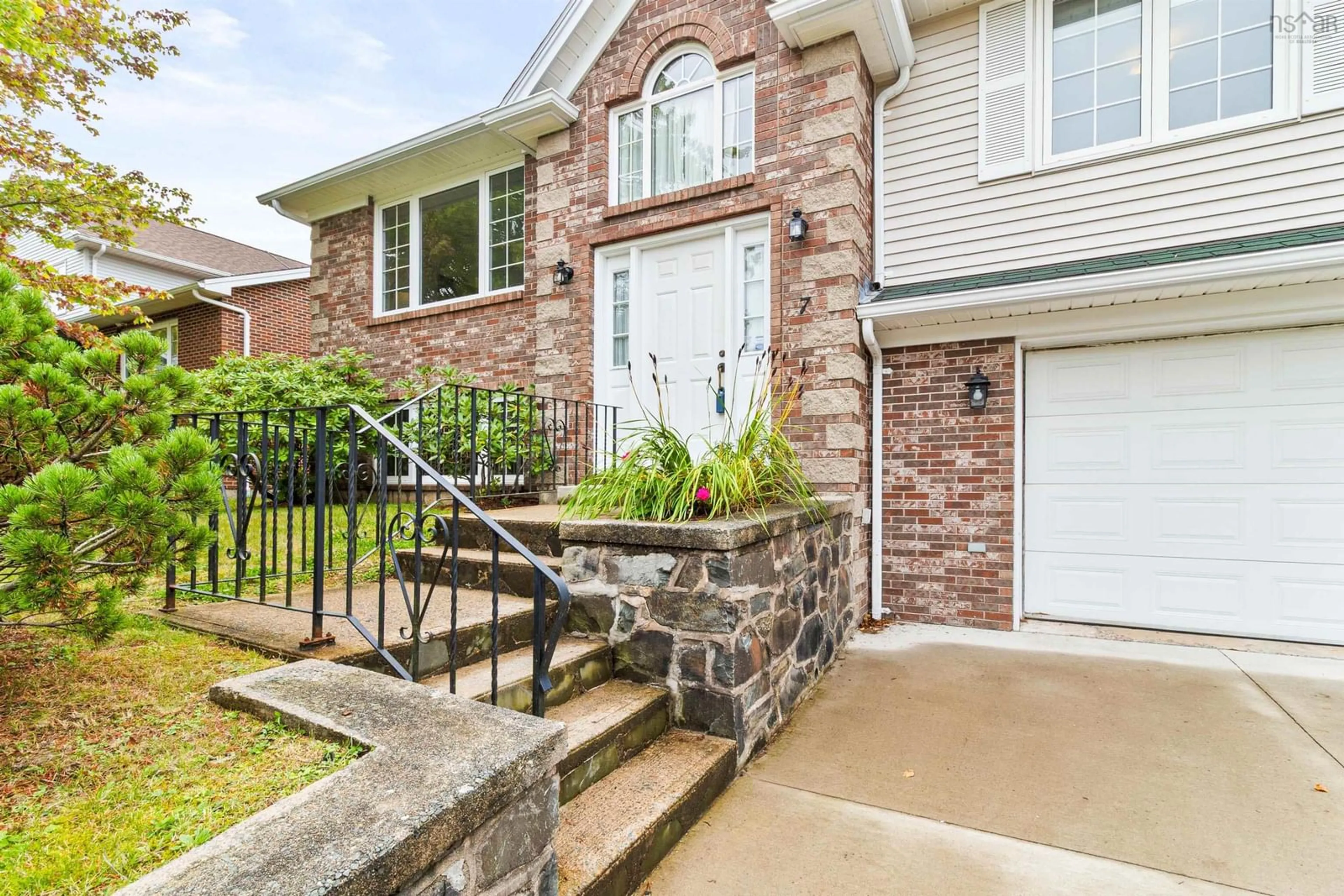 Home with brick exterior material, street for 7 Warwick Lane, Halifax Nova Scotia B3M 4J3