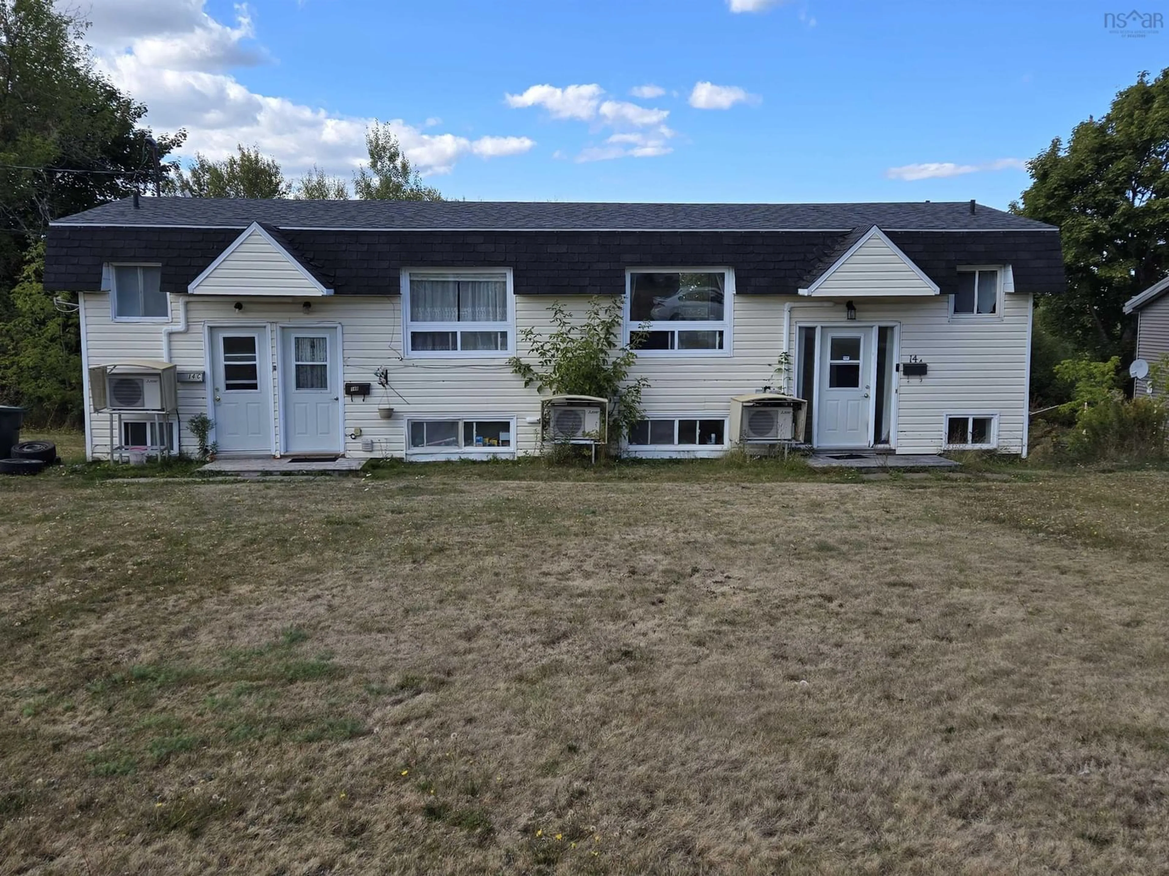 A pic from outside/outdoor area/front of a property/back of a property/a pic from drone, unknown for 14 Summit Ave, Amherst Nova Scotia B4H 2A7