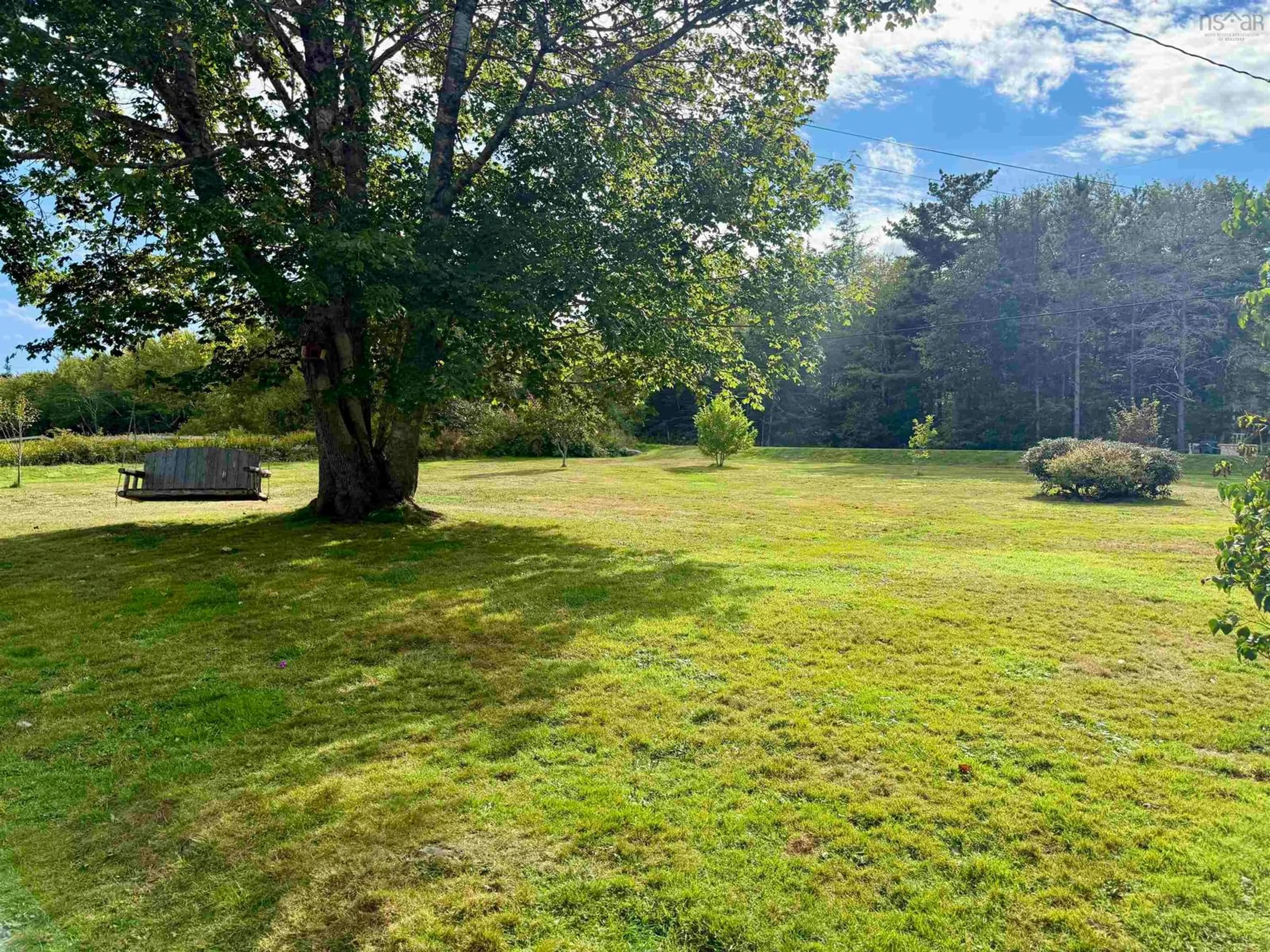 A pic from outside/outdoor area/front of a property/back of a property/a pic from drone, forest/trees view for 5100 Sandy Point Roads, Jordan Ferry Nova Scotia B0T 1W0