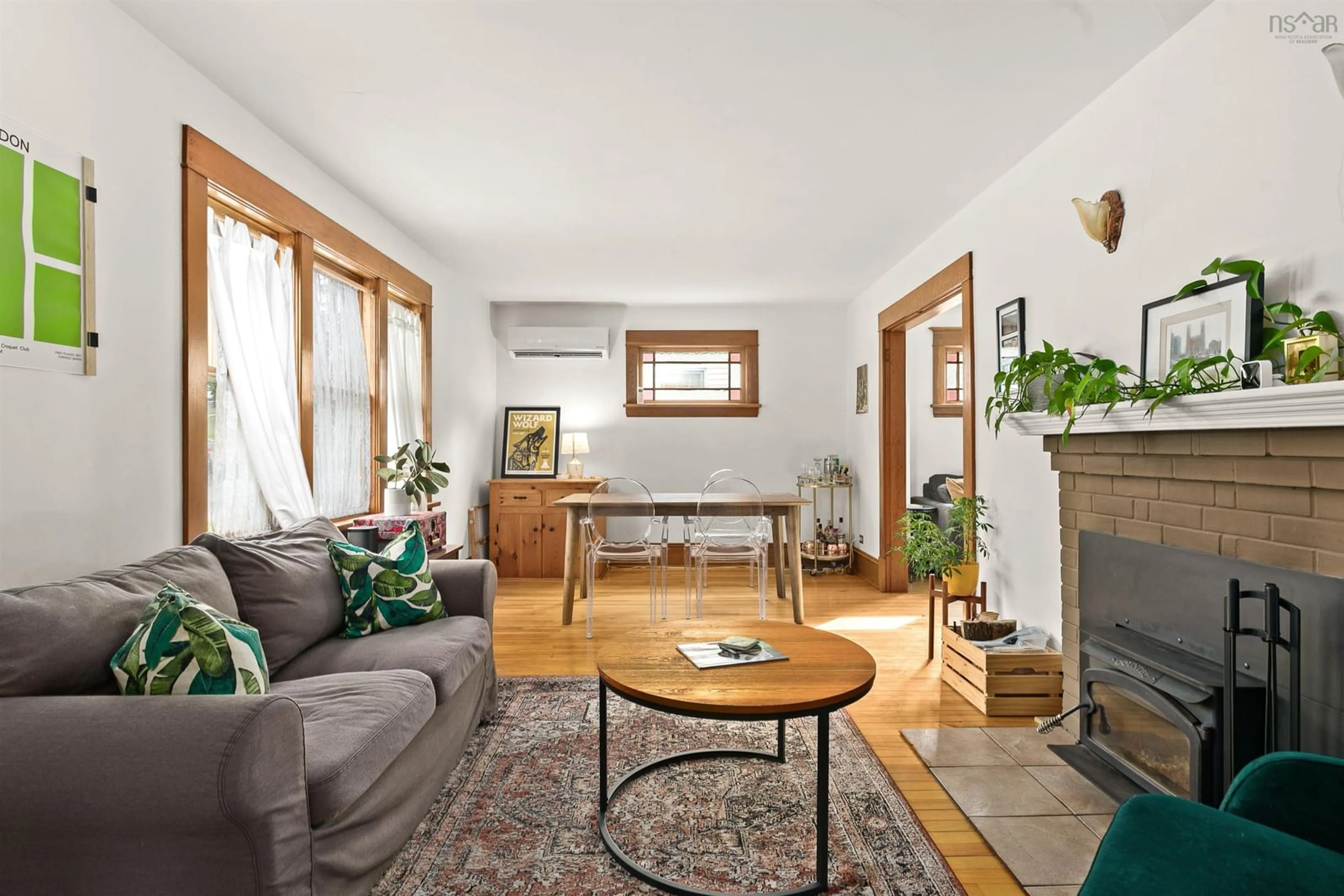 Living room with furniture, wood/laminate floor for 328 Portland St, Dartmouth Nova Scotia B2Y 1K6