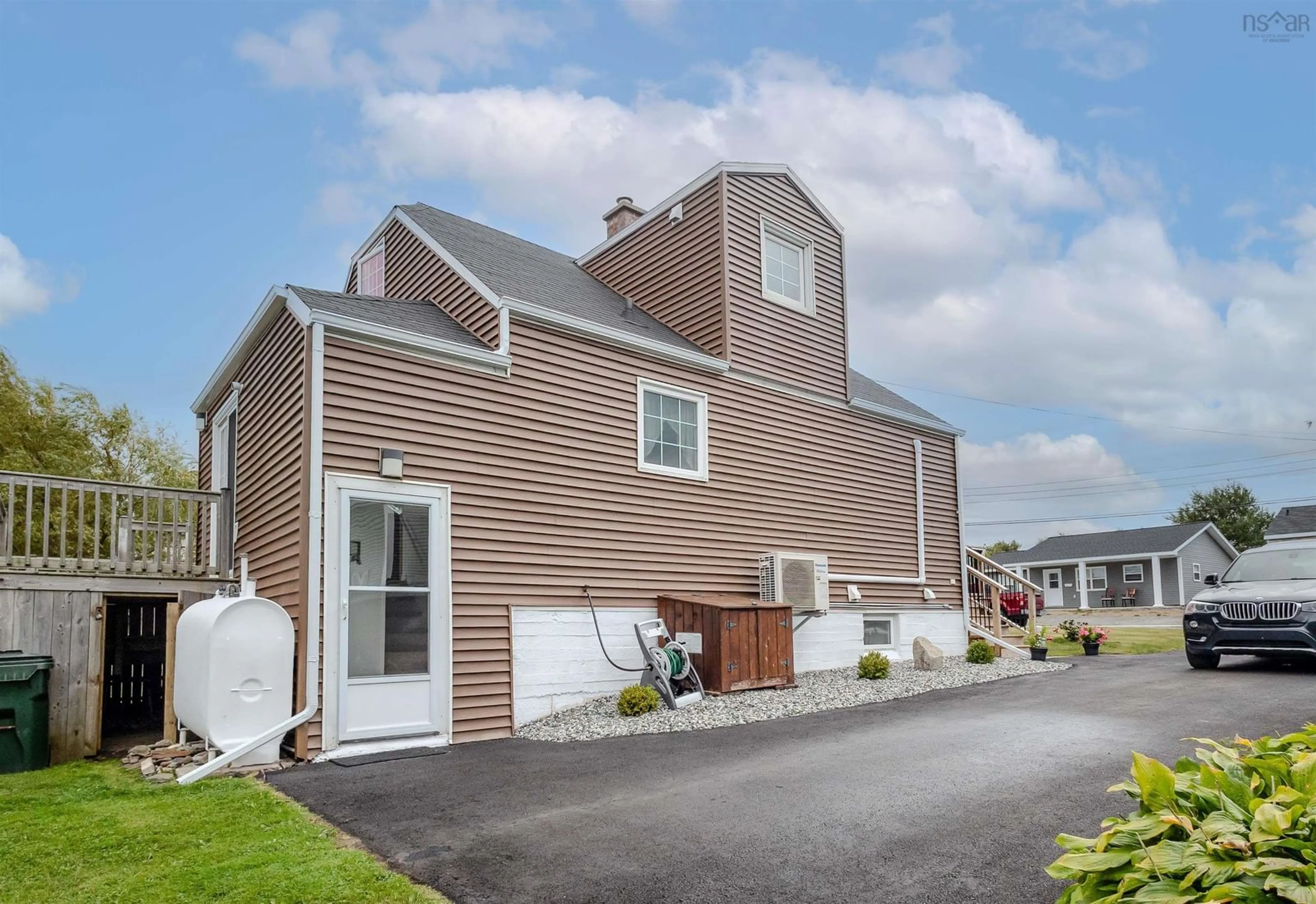 Home with vinyl exterior material, street for 3 Essex St, Glace Bay Nova Scotia B1A 5H3