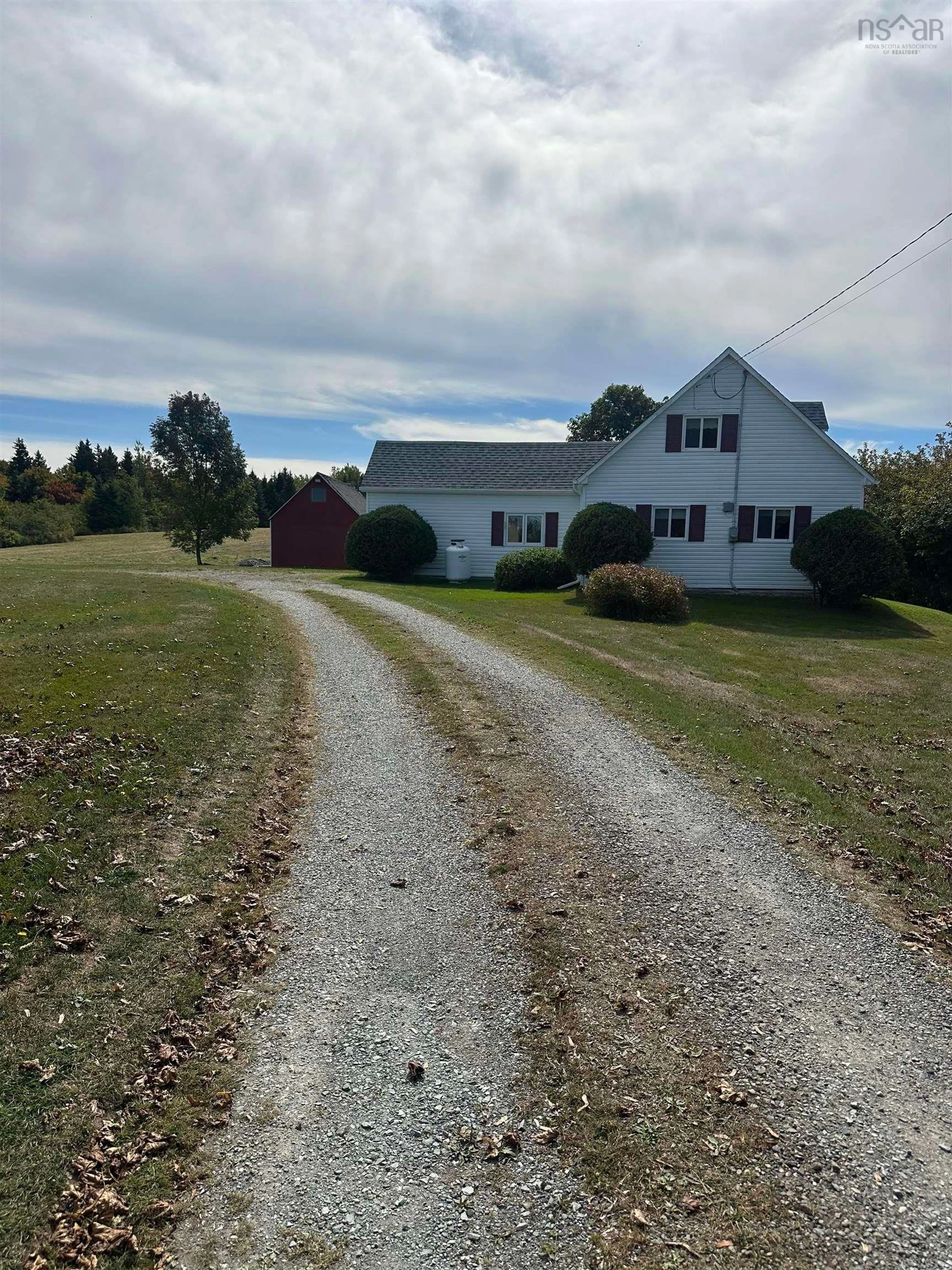 A pic from outside/outdoor area/front of a property/back of a property/a pic from drone, unknown for 56 Linwood Road, Linwood Nova Scotia B0H 1P0