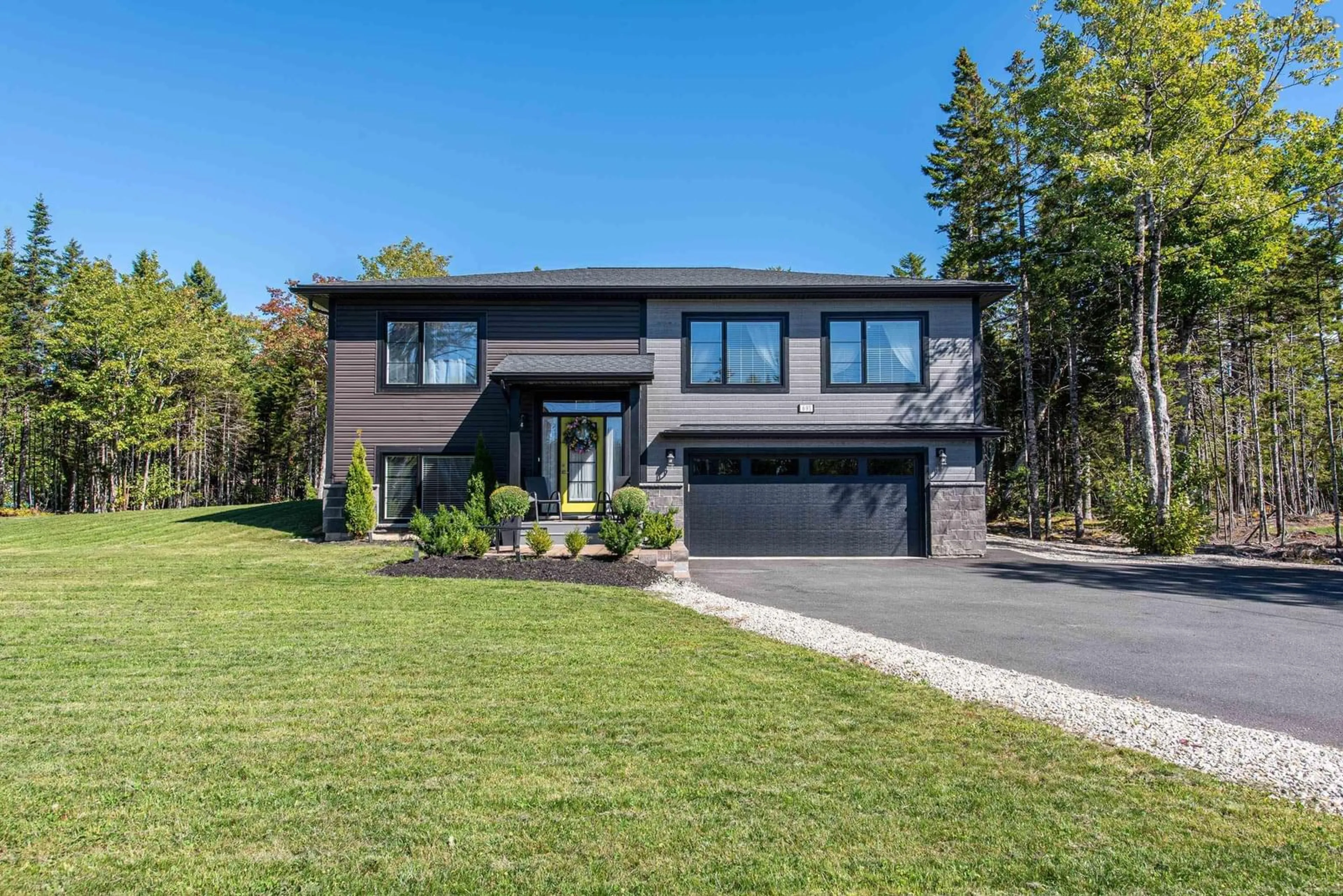 Home with brick exterior material, street for 693 Midnight Run, Middle Sackville Nova Scotia B4E 0R3