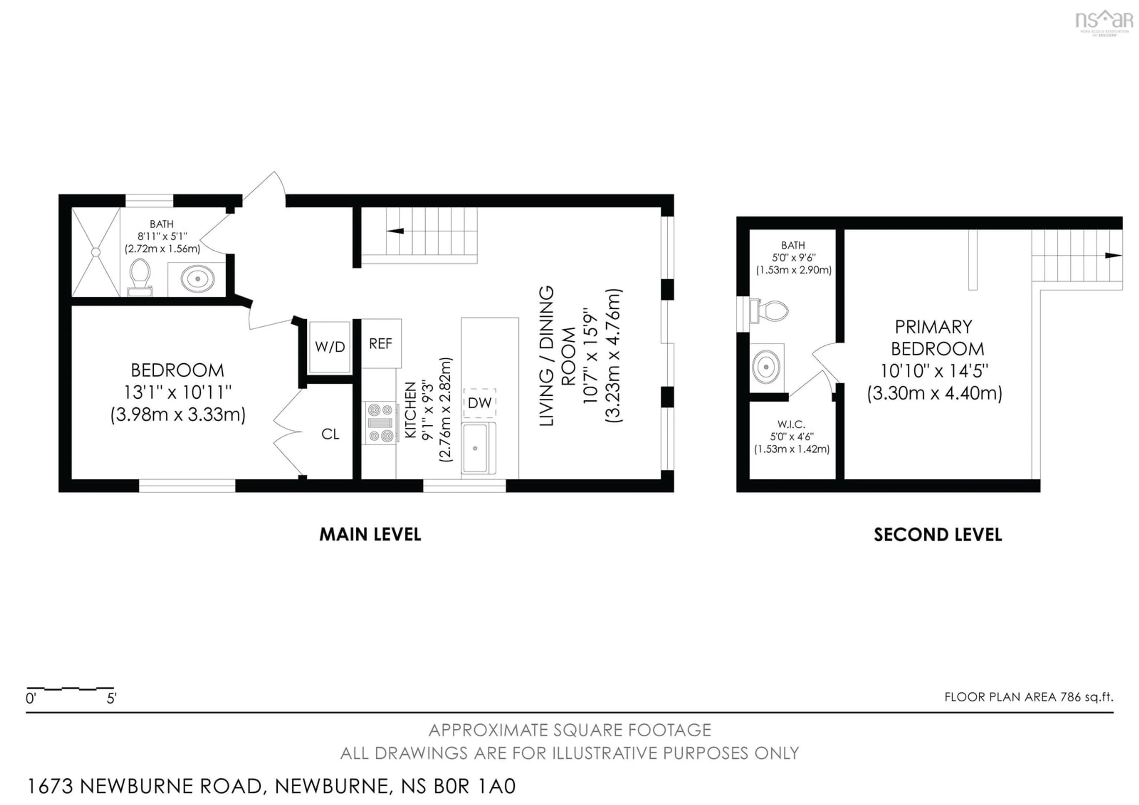 Floor plan for 1673 Newburne Rd, Newburne Nova Scotia B0R 1A0