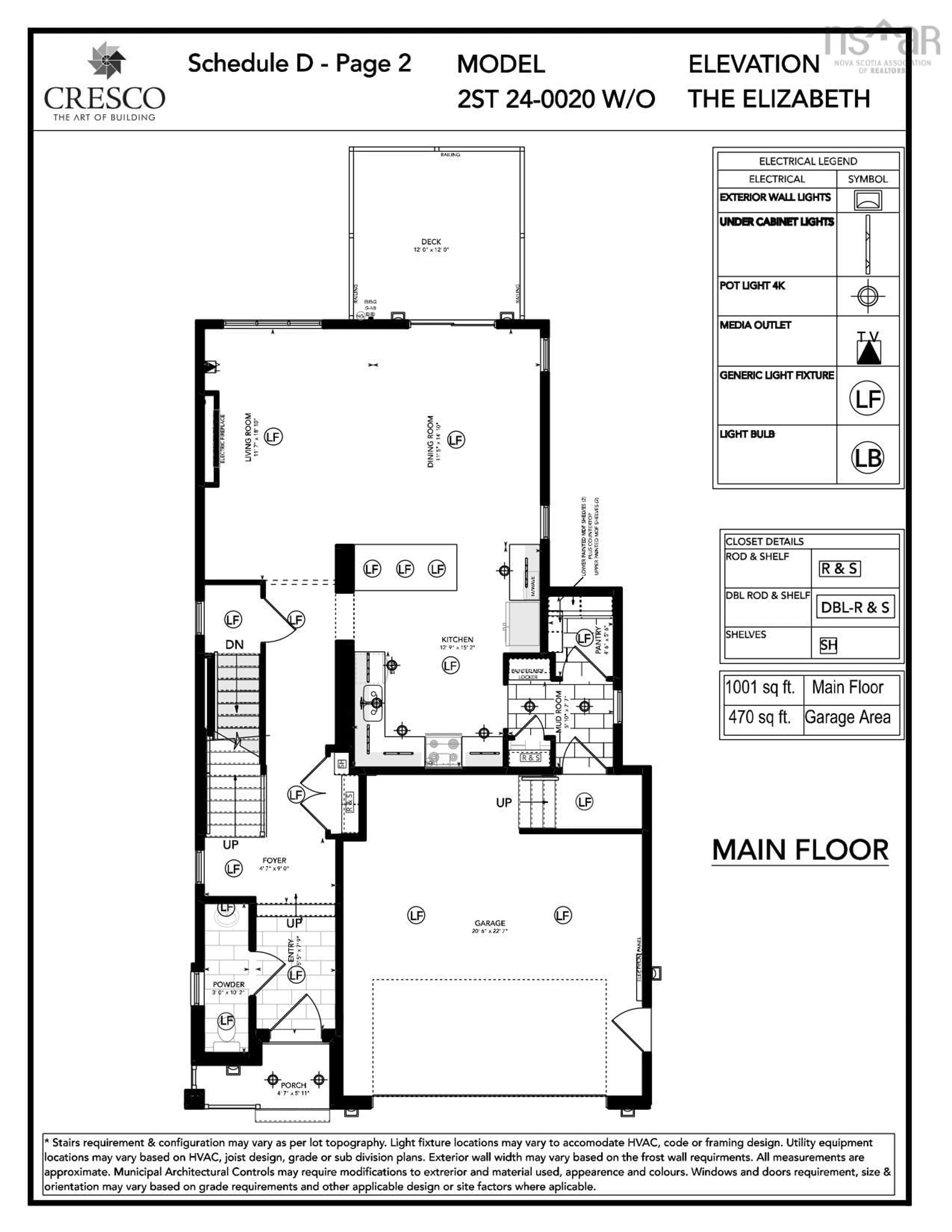 Floor plan for 20 Gardenia Way #GW003, Dartmouth Nova Scotia B2X 0C7