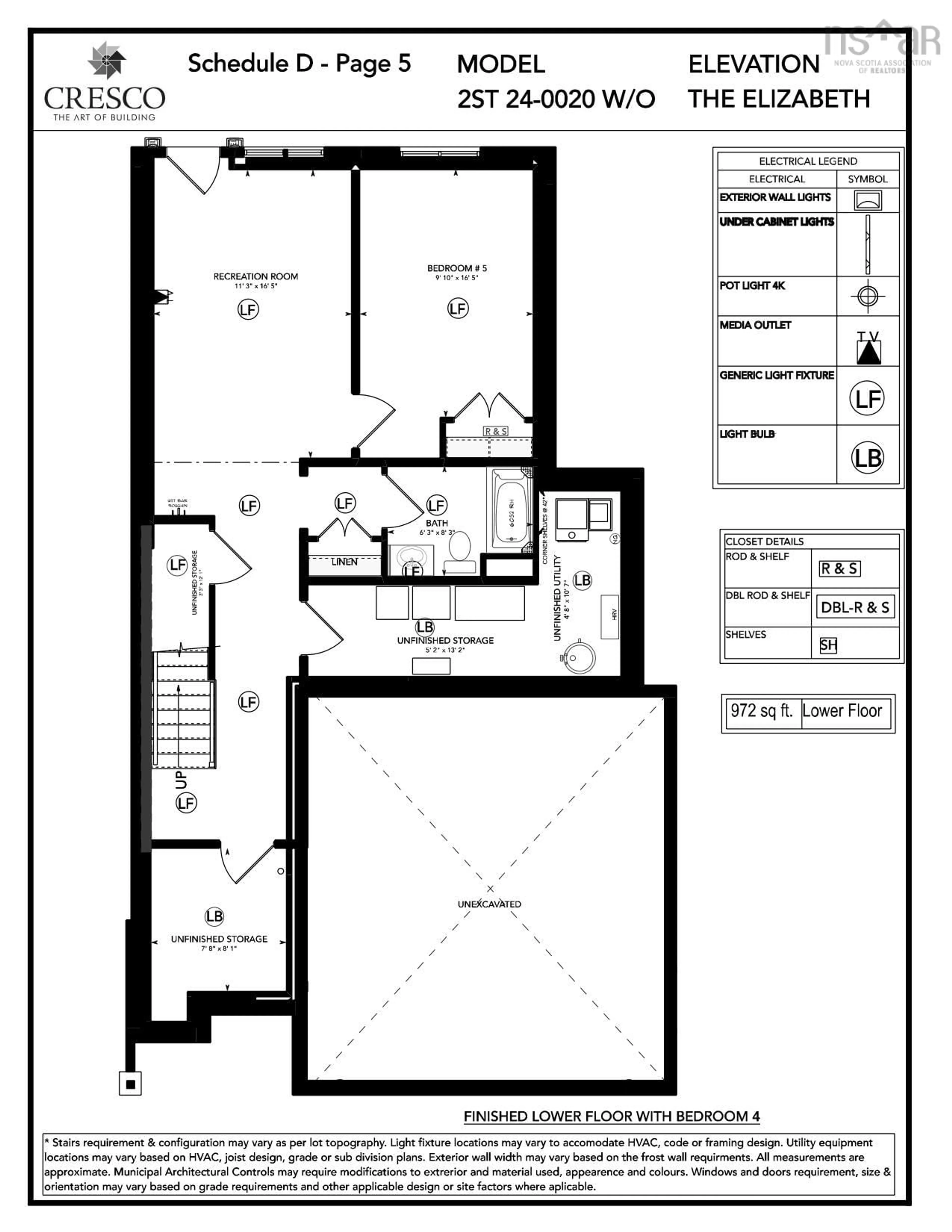 Floor plan for 20 Gardenia Way #GW003, Dartmouth Nova Scotia B2X 0C7