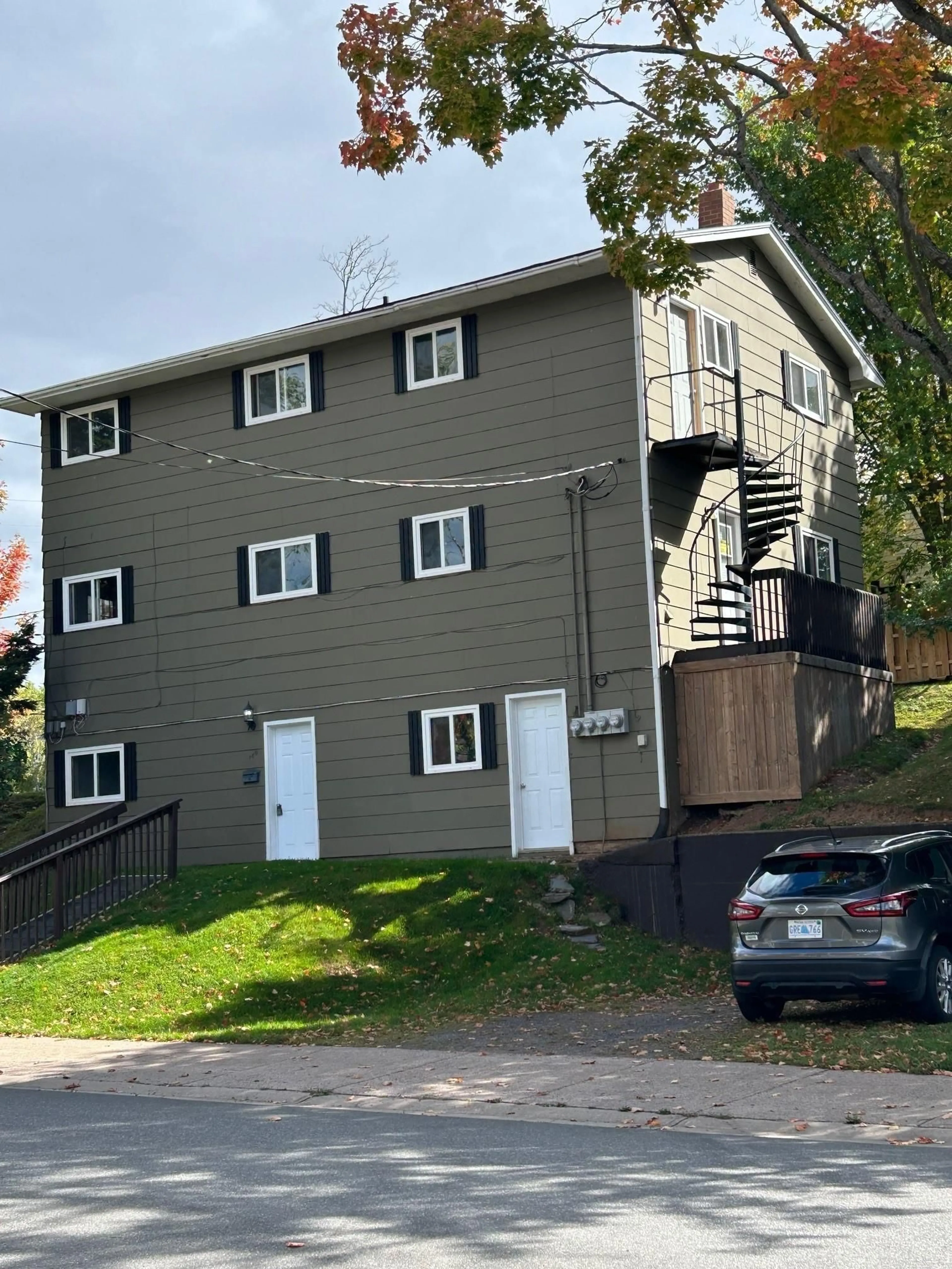 A pic from outside/outdoor area/front of a property/back of a property/a pic from drone, building for 36 Lyman St, Truro Nova Scotia B2N 4S2