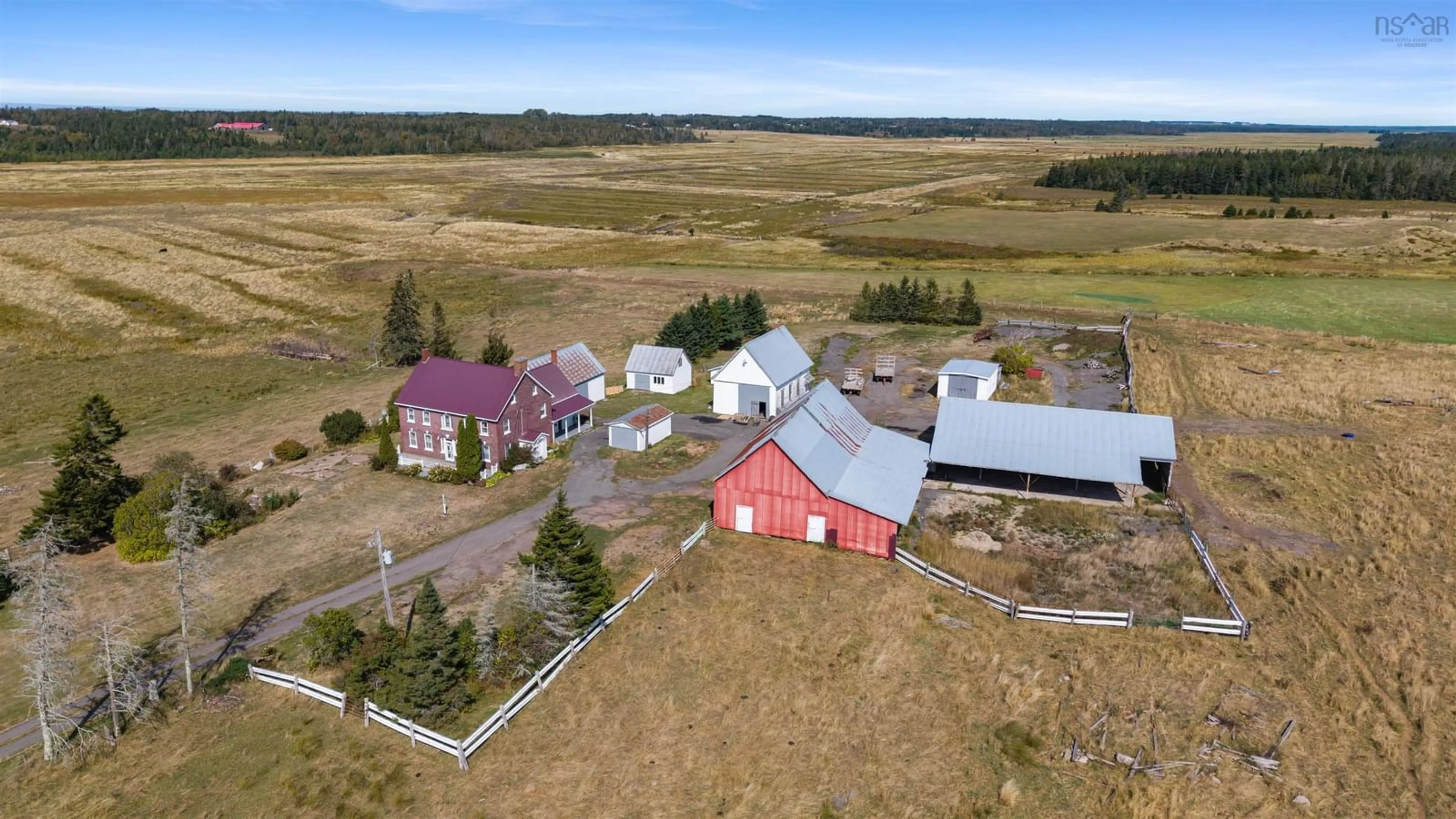 A pic from outside/outdoor area/front of a property/back of a property/a pic from drone, building for 41 Mount Whatley Rd, Fort Lawrence Nova Scotia B4H 3Y5