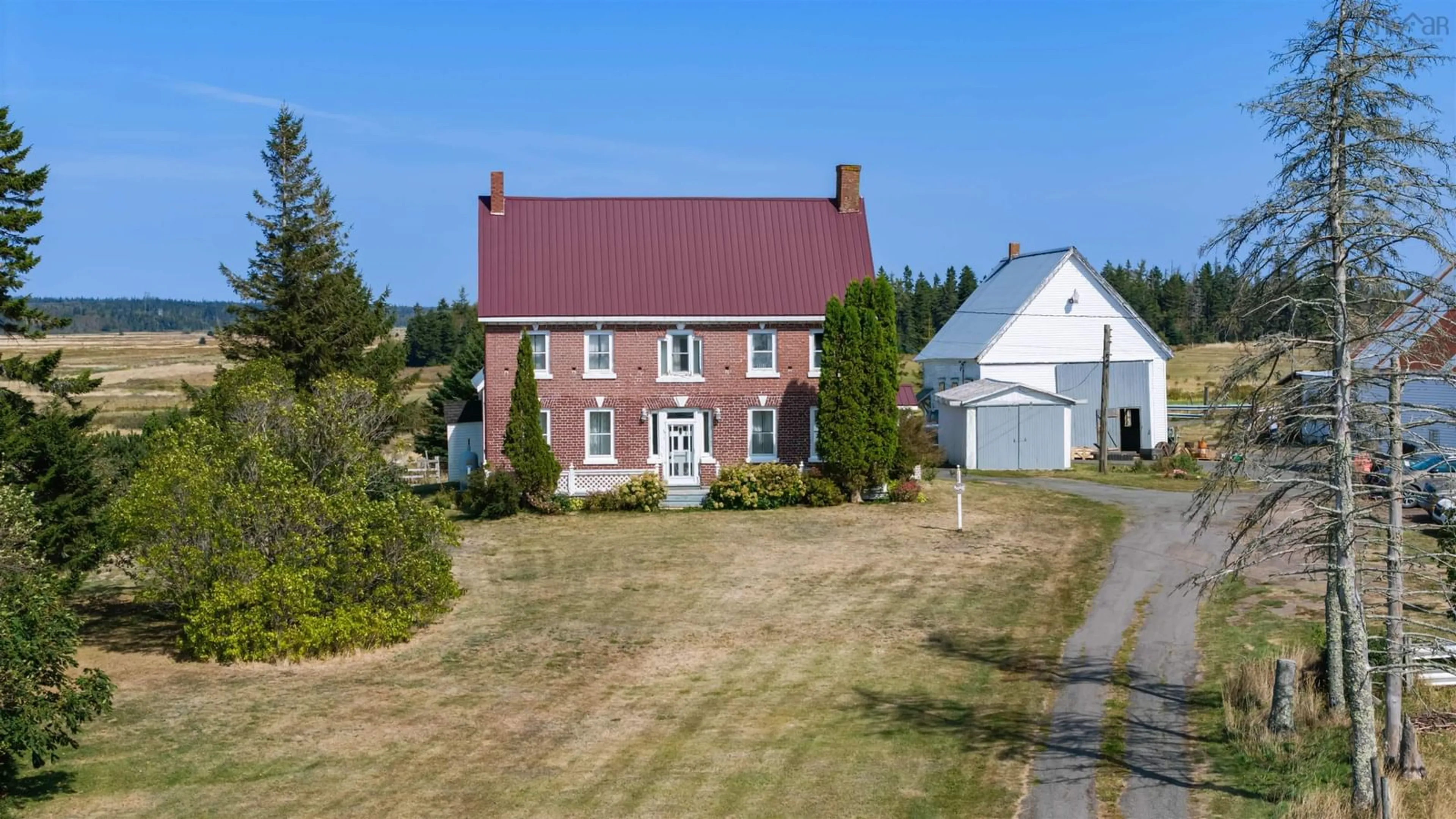 A pic from outside/outdoor area/front of a property/back of a property/a pic from drone, building for 41 Mount Whatley Rd, Fort Lawrence Nova Scotia B4H 3Y5