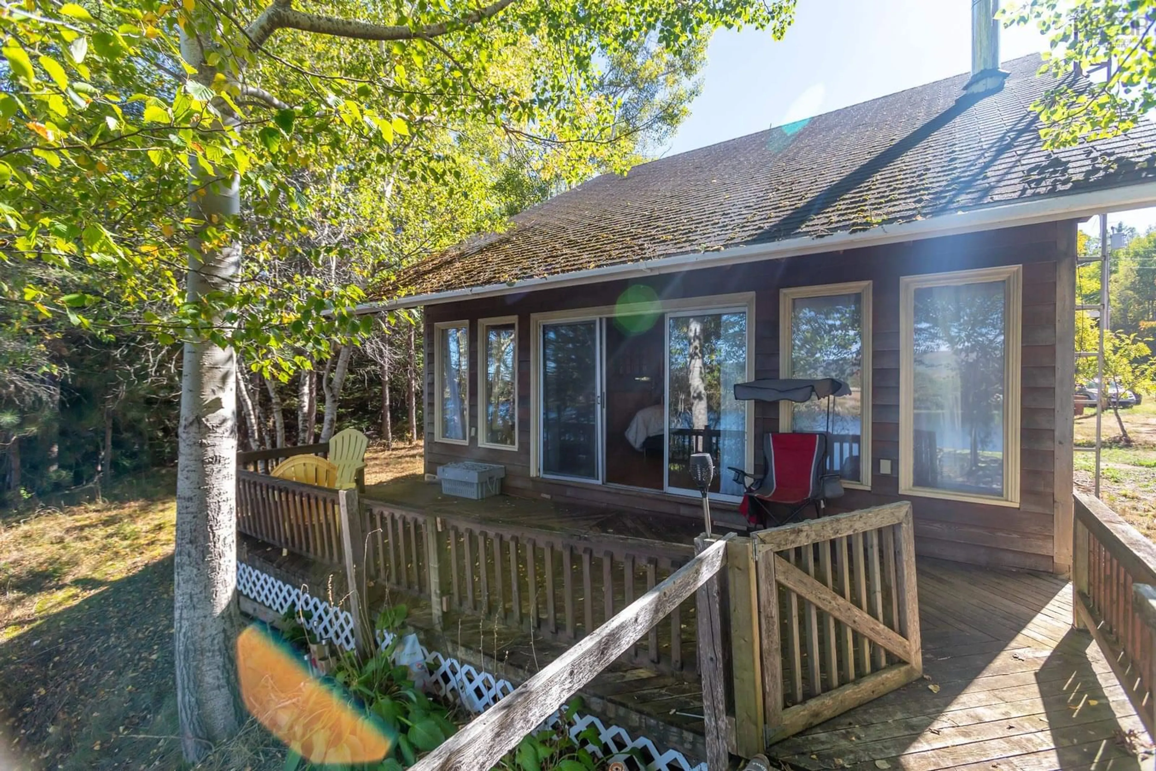 Patio, water/lake/river/ocean view for 39 Mailman Lane, Centrelea Nova Scotia B0S 1C0