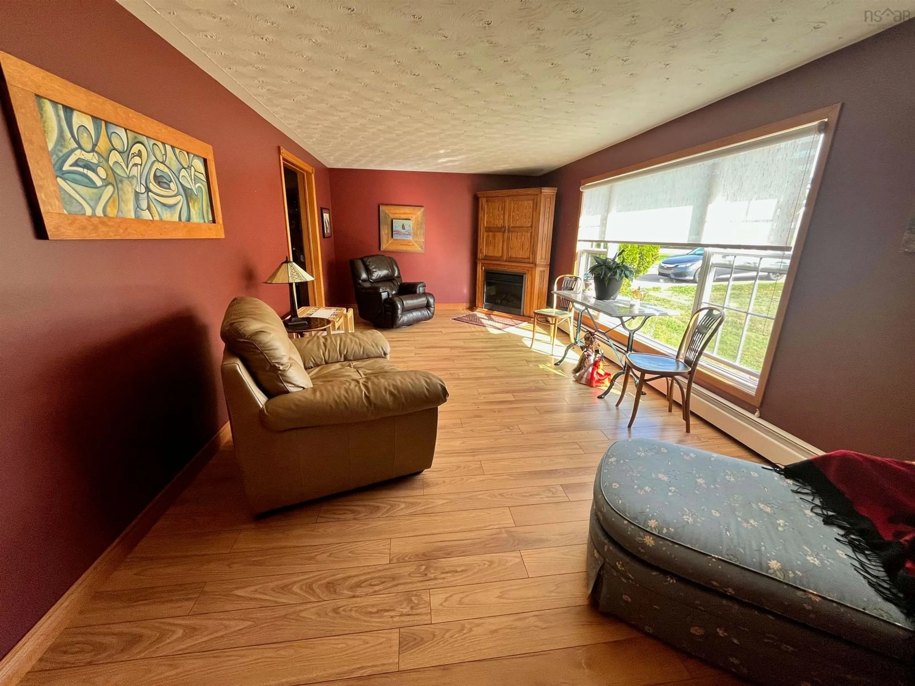 Living room with furniture, wood/laminate floor for 40 Ponderosa Drive, Antigonish Nova Scotia B2G 2R5