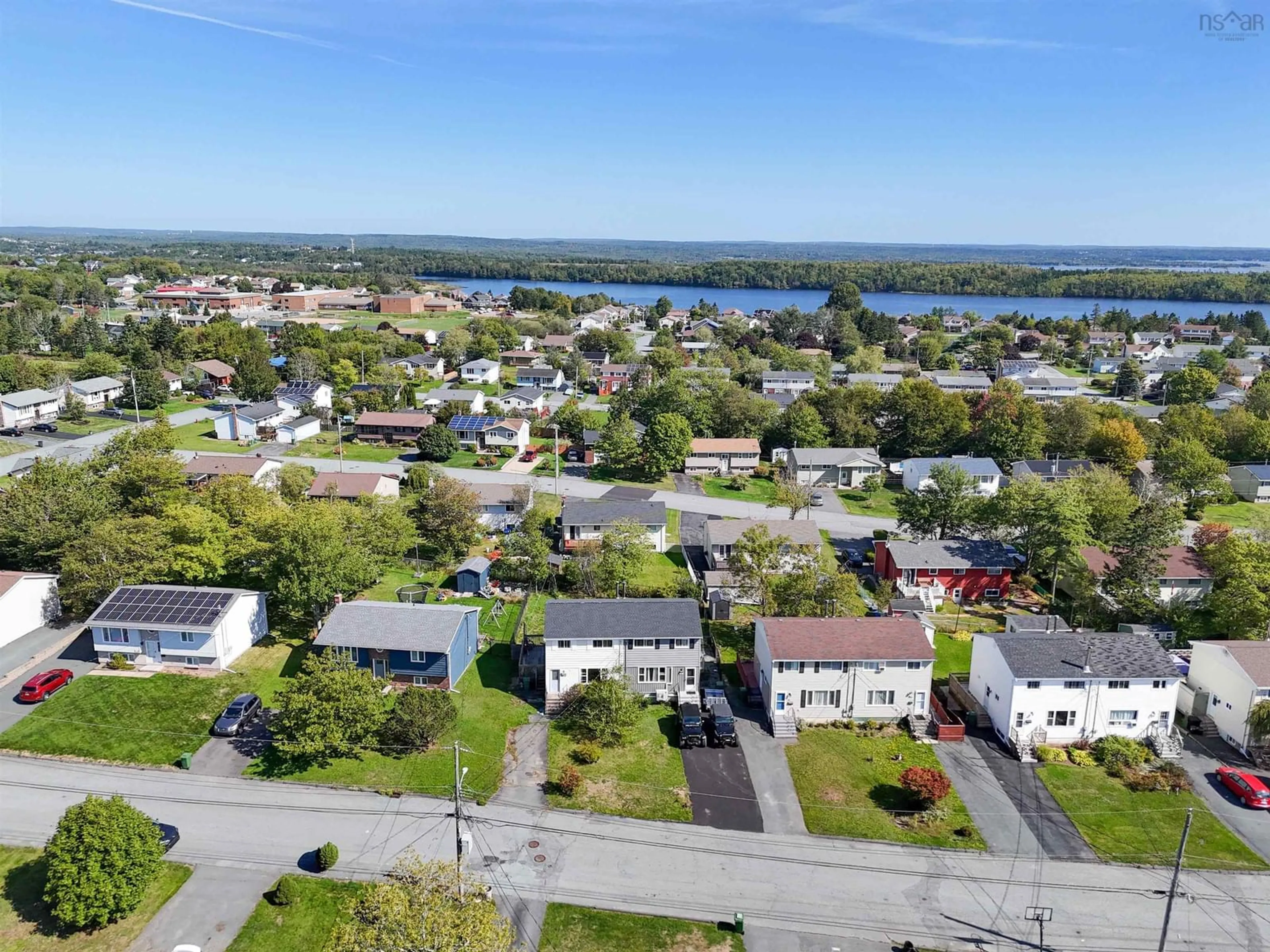 A pic from outside/outdoor area/front of a property/back of a property/a pic from drone, water/lake/river/ocean view for 35 Huntingdon Dr, Cole Harbour Nova Scotia B2V 1V9