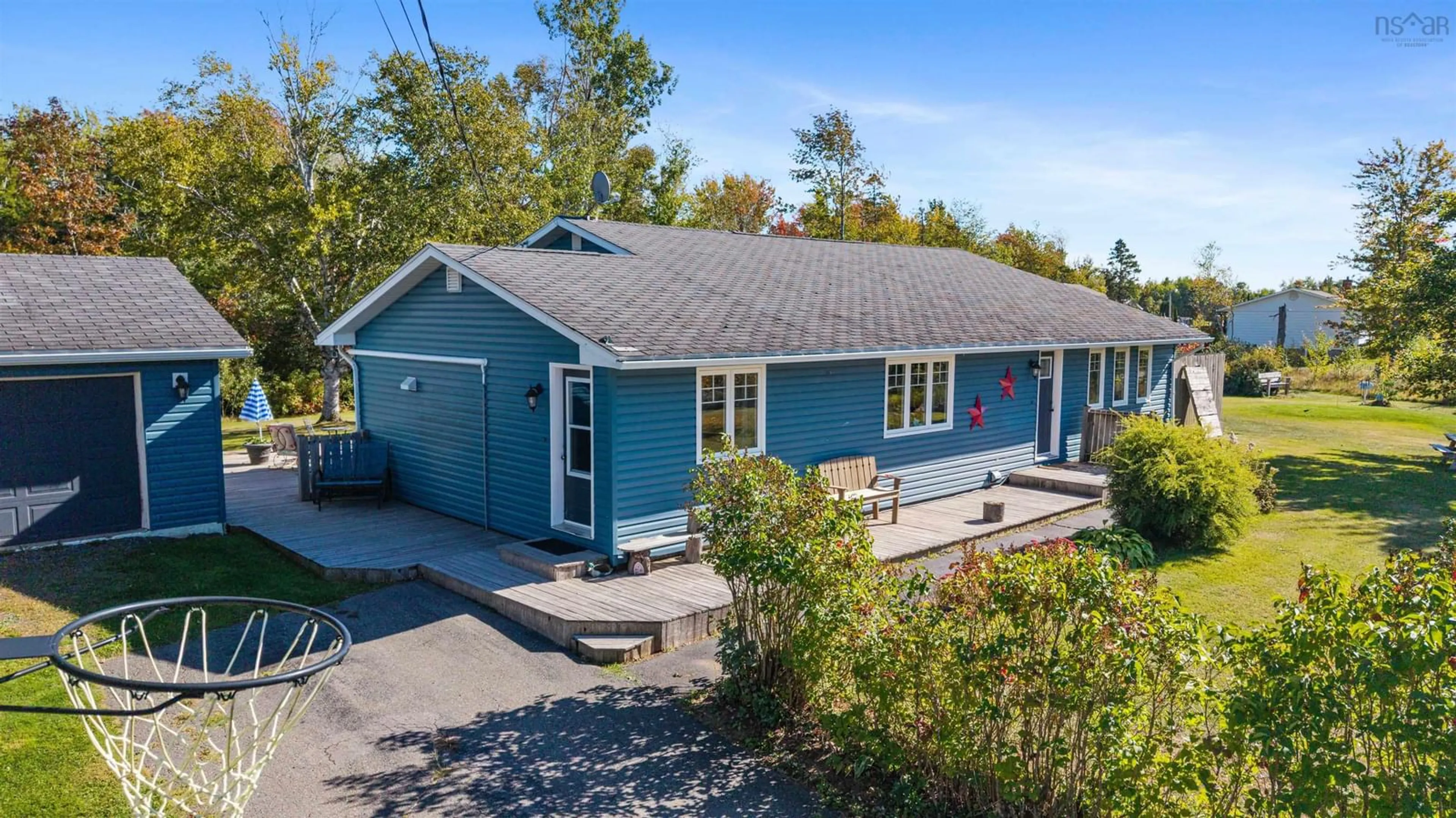 A pic from outside/outdoor area/front of a property/back of a property/a pic from drone, unknown for 2416 Millsville Rd, Millsville Nova Scotia B0K 1R0
