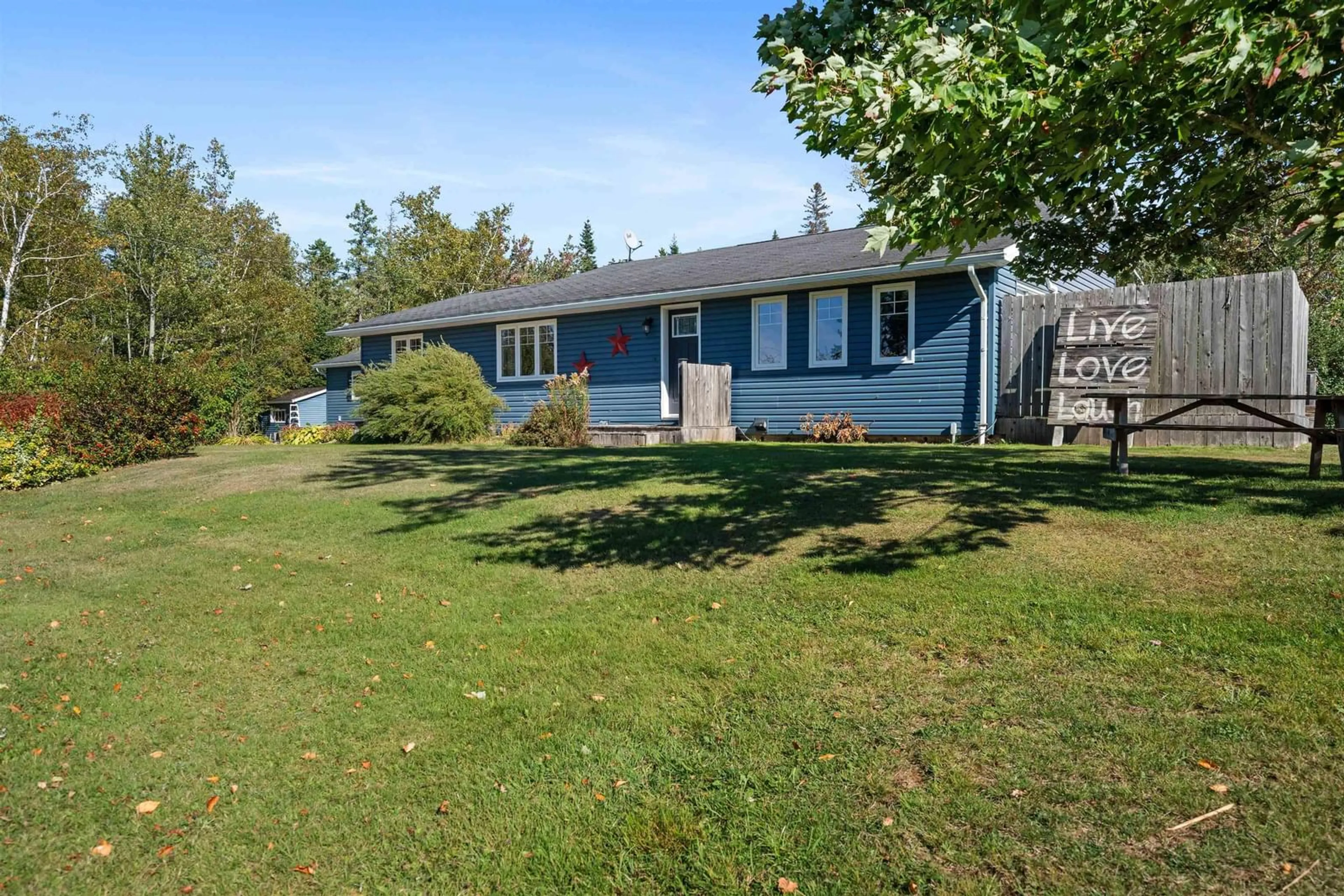 A pic from outside/outdoor area/front of a property/back of a property/a pic from drone, water/lake/river/ocean view for 2416 Millsville Rd, Millsville Nova Scotia B0K 1R0