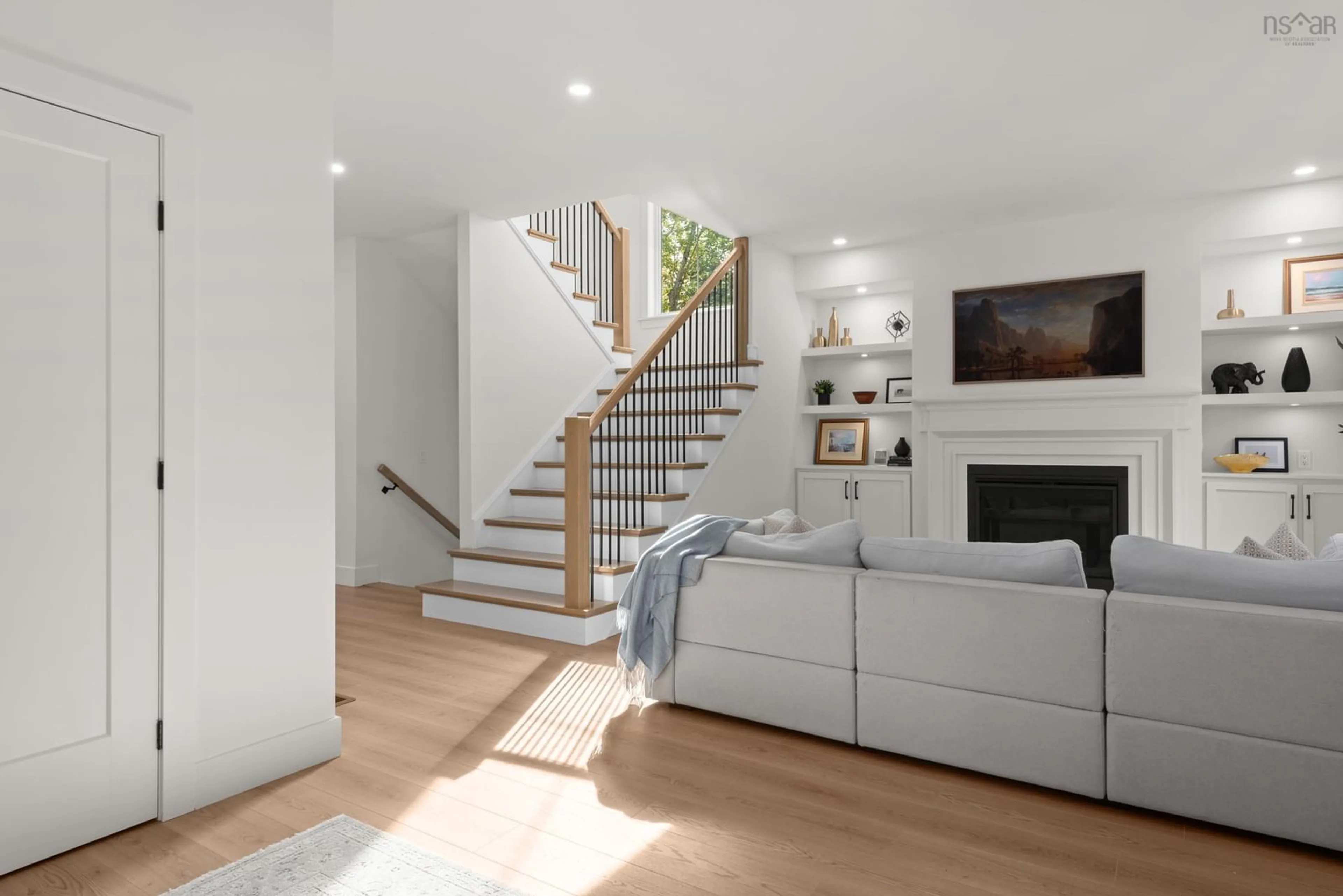 Stairs for 92 Double Lane, Oakfield Nova Scotia B2T 0W4