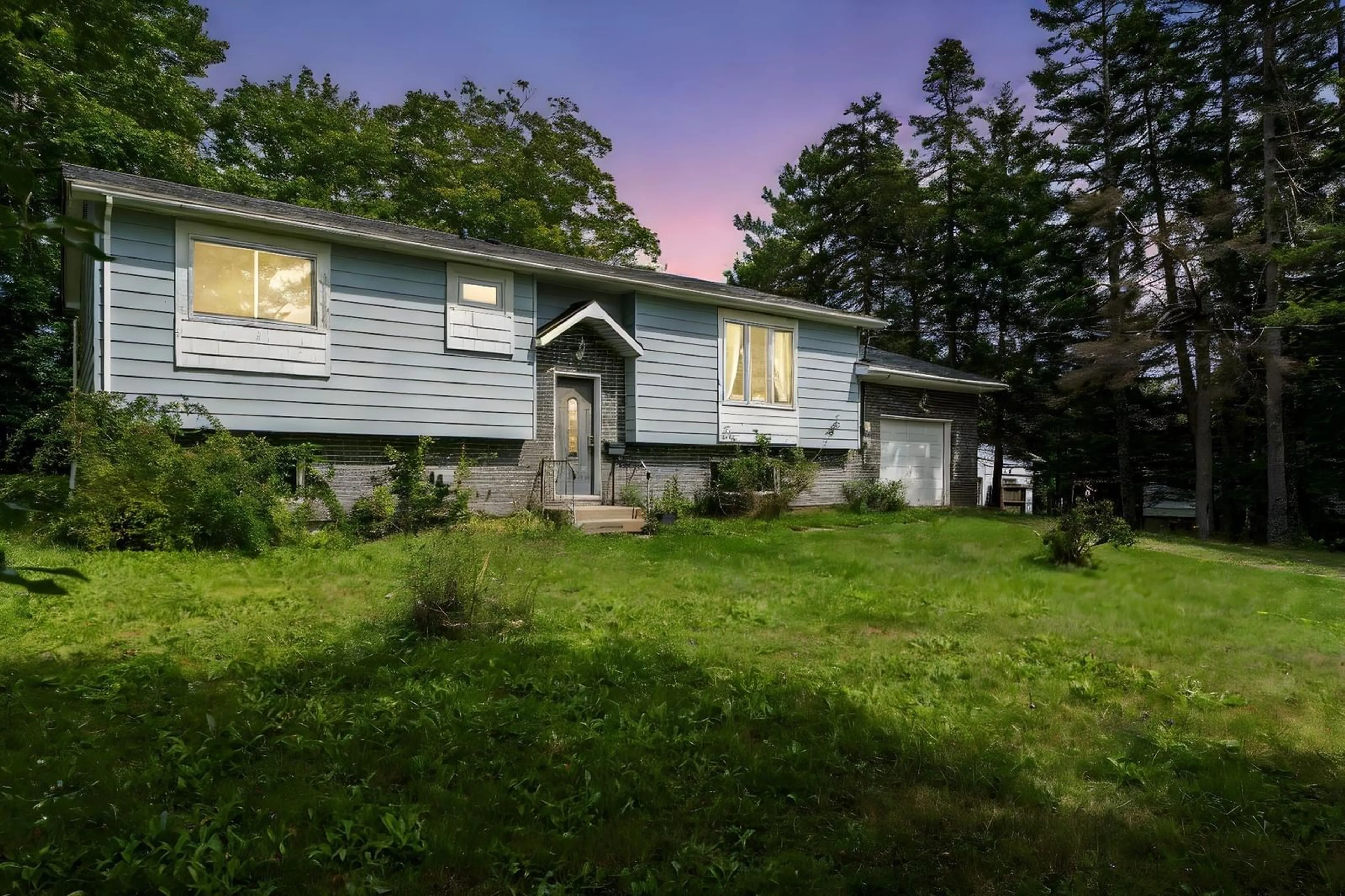 A pic from outside/outdoor area/front of a property/back of a property/a pic from drone, unknown for 14 Ernest Ave, Beaver Bank Nova Scotia B4G 1C1