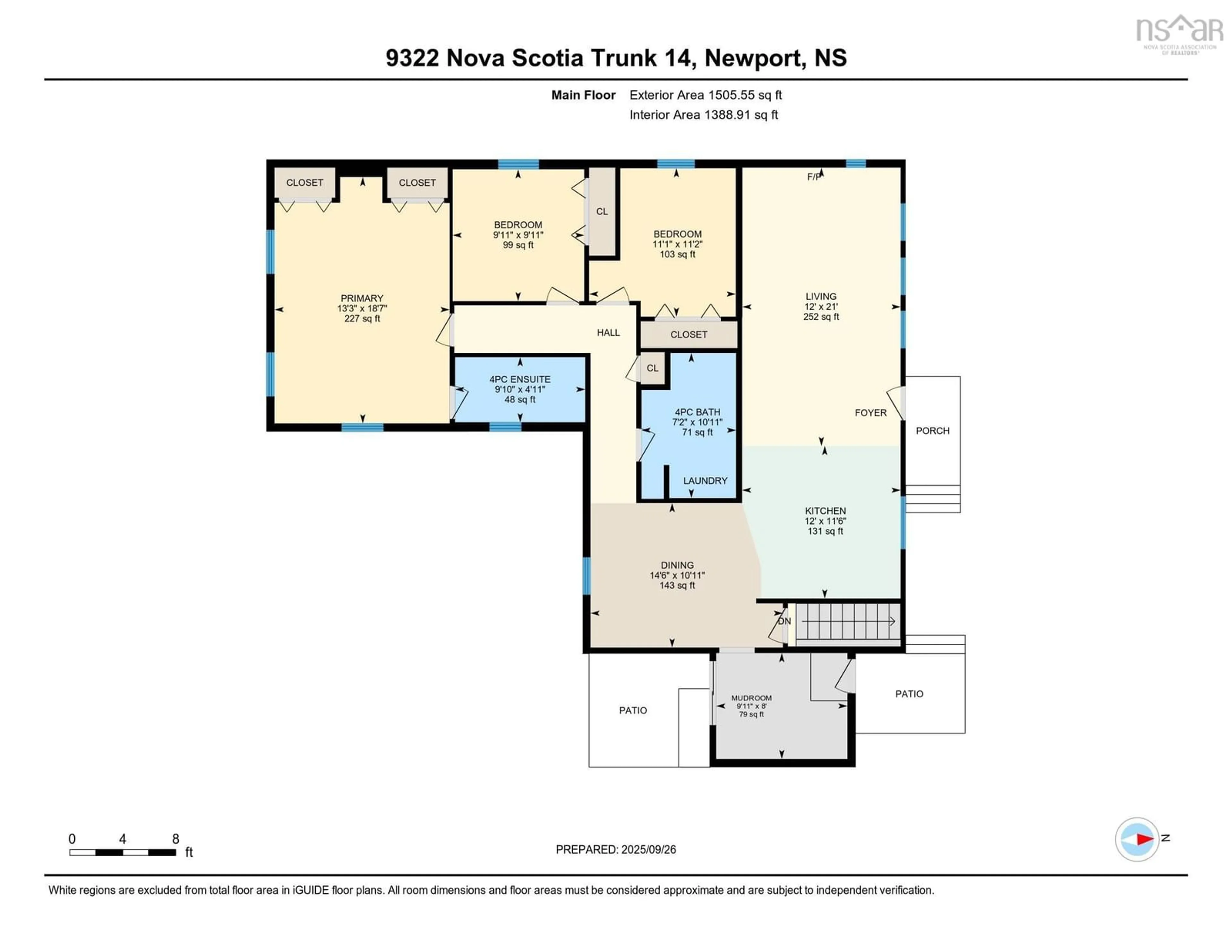 Floor plan for 9322 Highway 14, Woodville Nova Scotia B0N 2A0