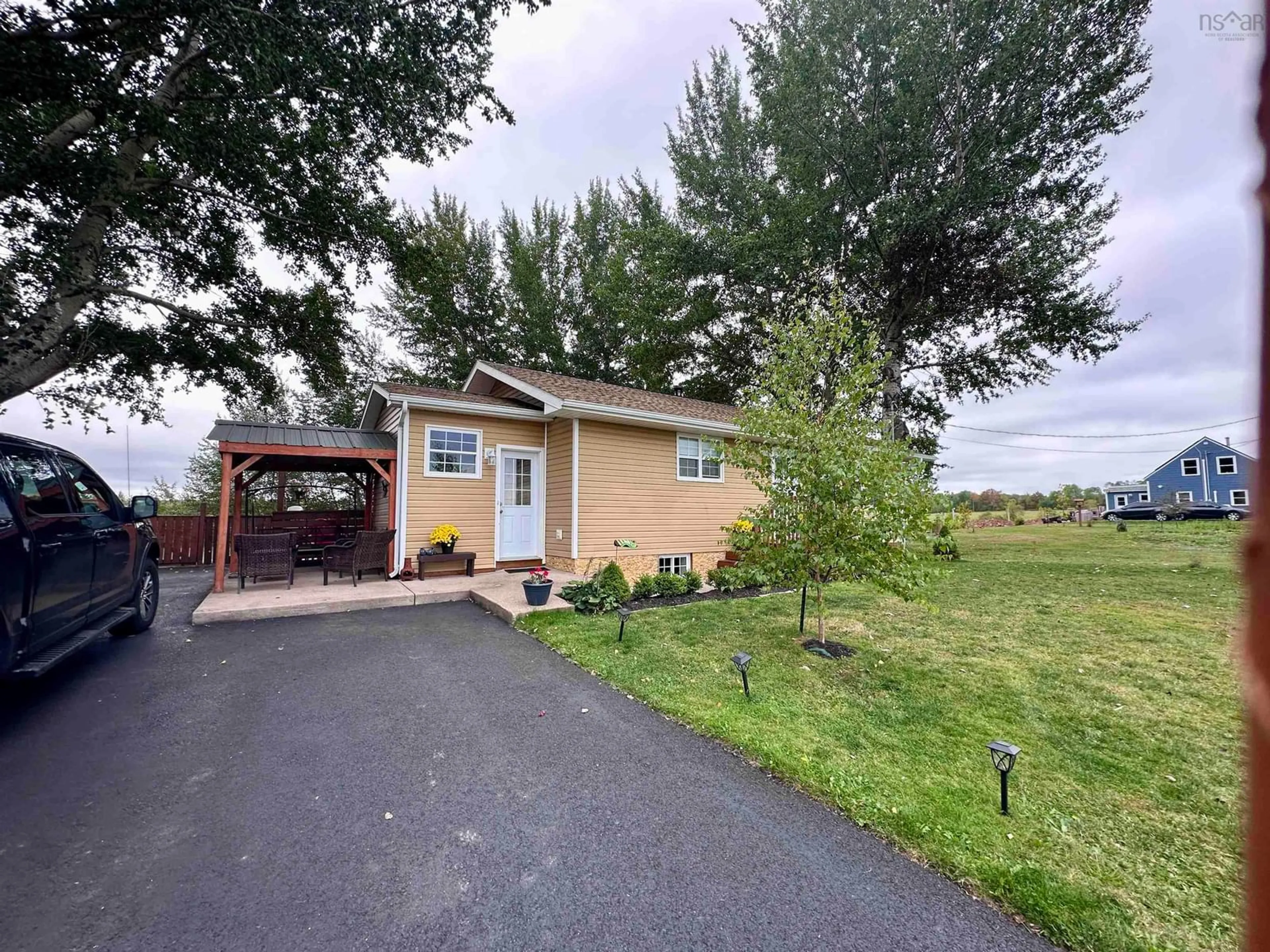 A pic from outside/outdoor area/front of a property/back of a property/a pic from drone, unknown for 9322 Highway 14, Woodville Nova Scotia B0N 2A0