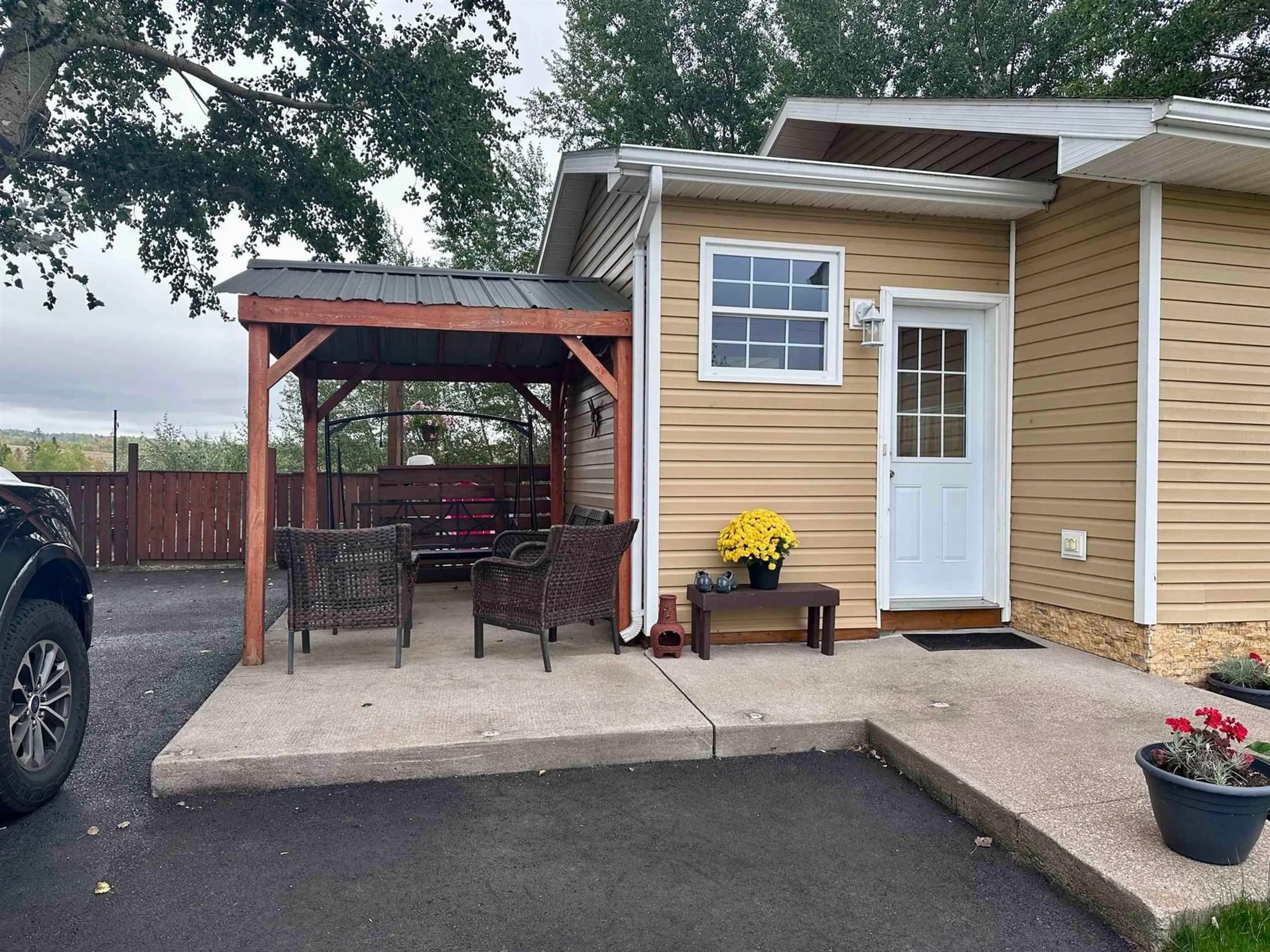 Patio, street for 9322 Highway 14, Woodville Nova Scotia B0N 2A0