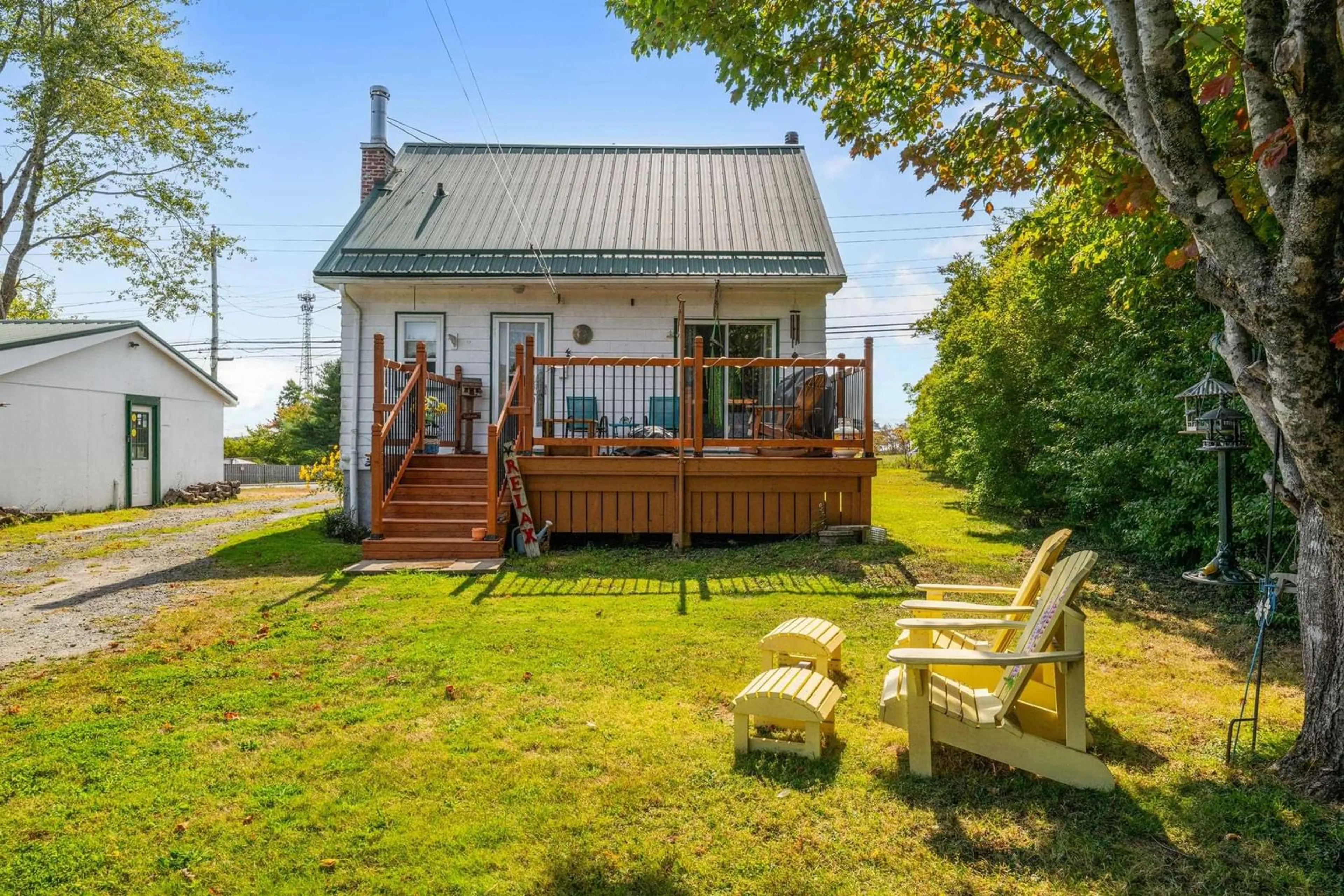 Patio, water/lake/river/ocean view for 1699 Hammonds Plains Rd, Hammonds Plains Nova Scotia B4B 1P5