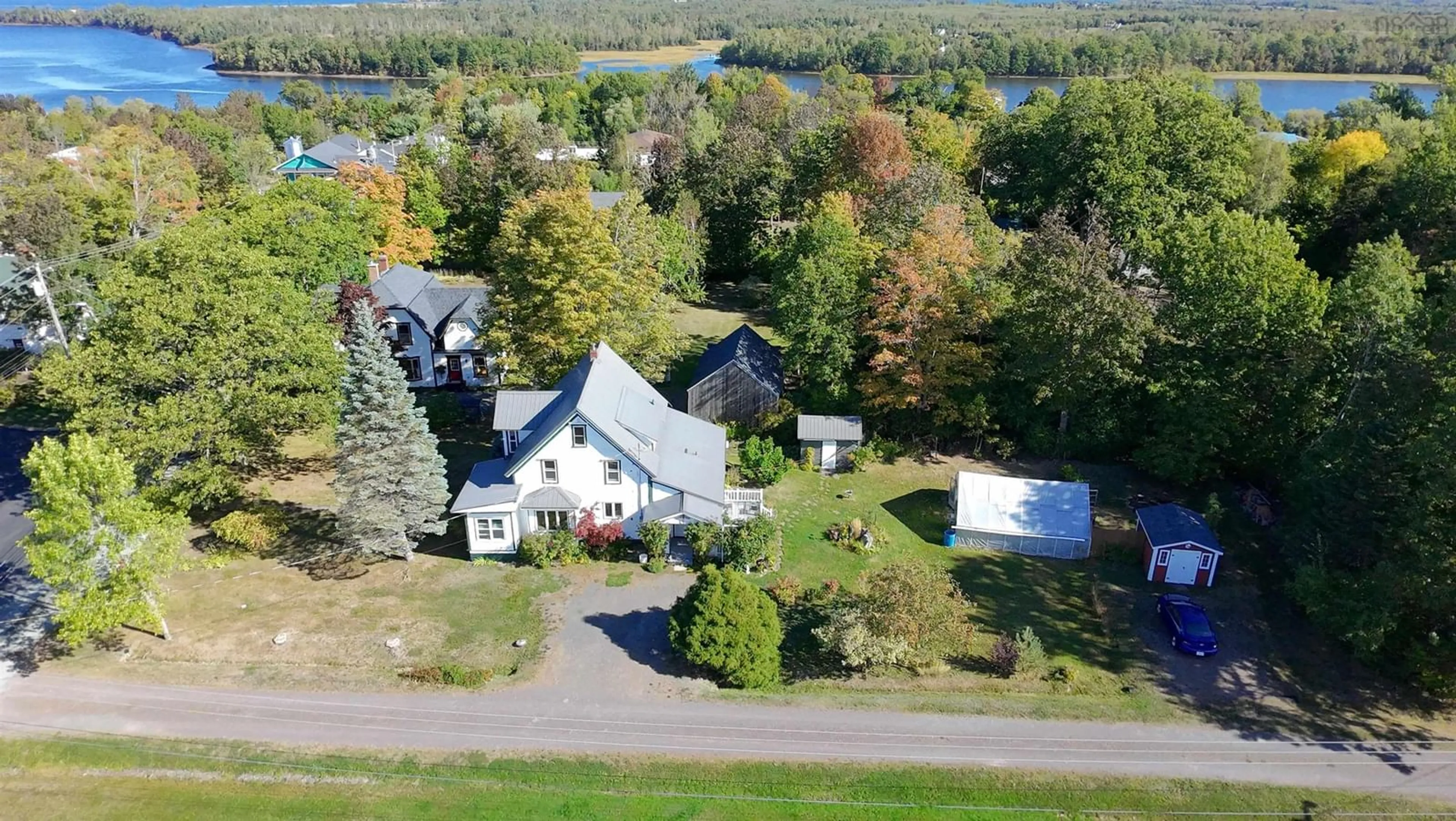 A pic from outside/outdoor area/front of a property/back of a property/a pic from drone, unknown for 28 Maple Ave, Tatamagouche Nova Scotia B0K 1V0