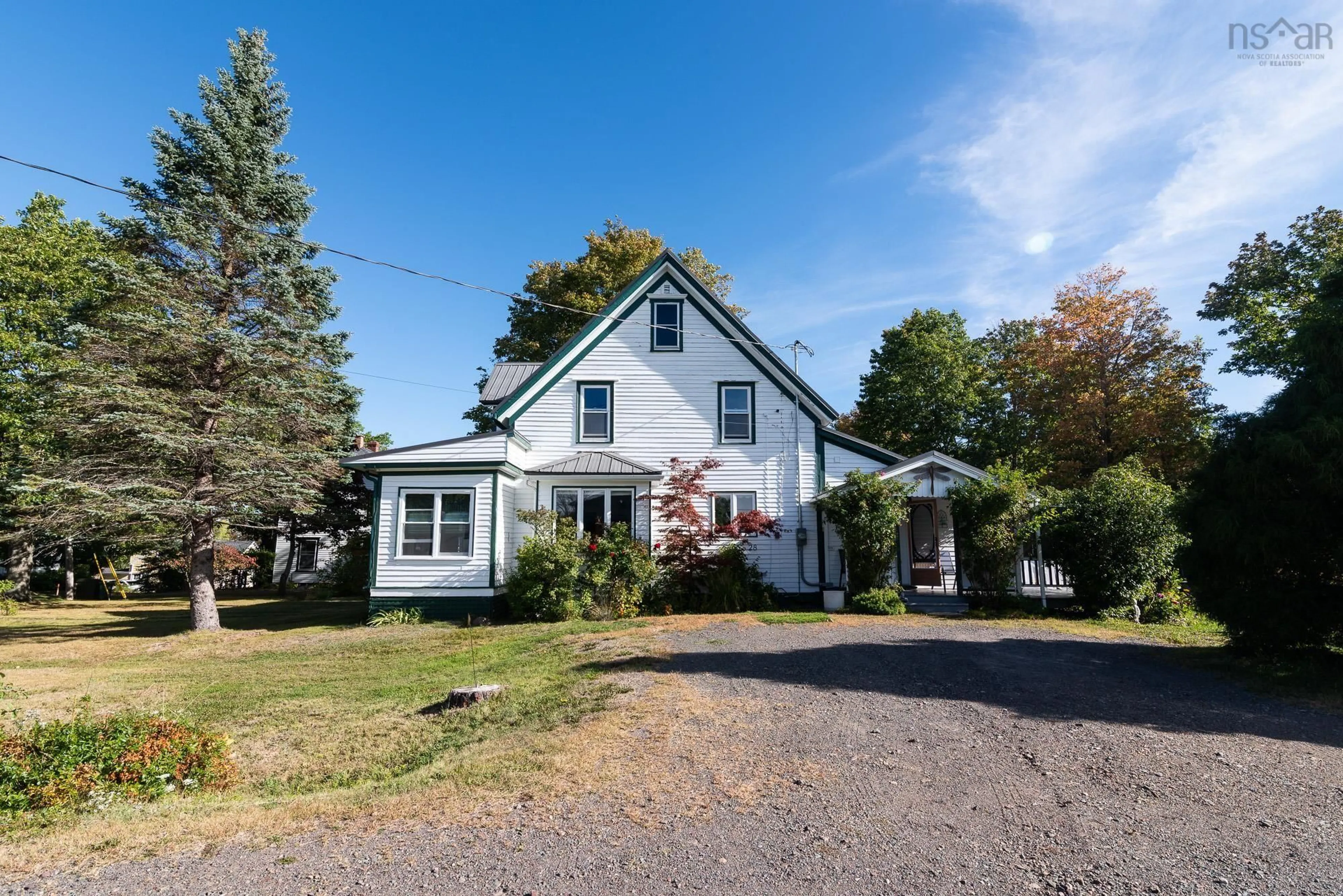 A pic from outside/outdoor area/front of a property/back of a property/a pic from drone, street for 28 Maple Ave, Tatamagouche Nova Scotia B0K 1V0