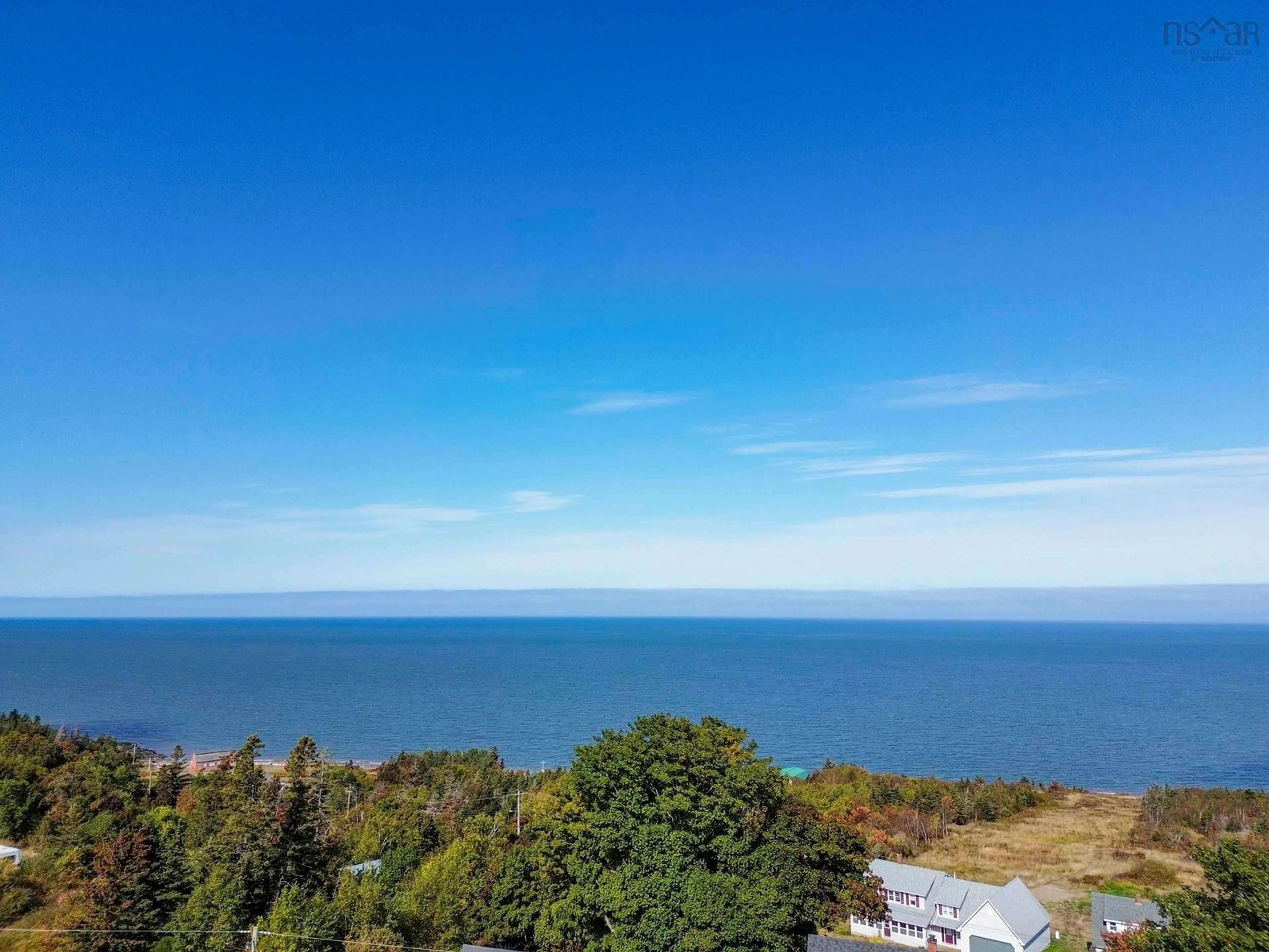 A pic from outside/outdoor area/front of a property/back of a property/a pic from drone, water/lake/river/ocean view for 3696 Shore Rd, Hillsburn Nova Scotia B0S 1A0