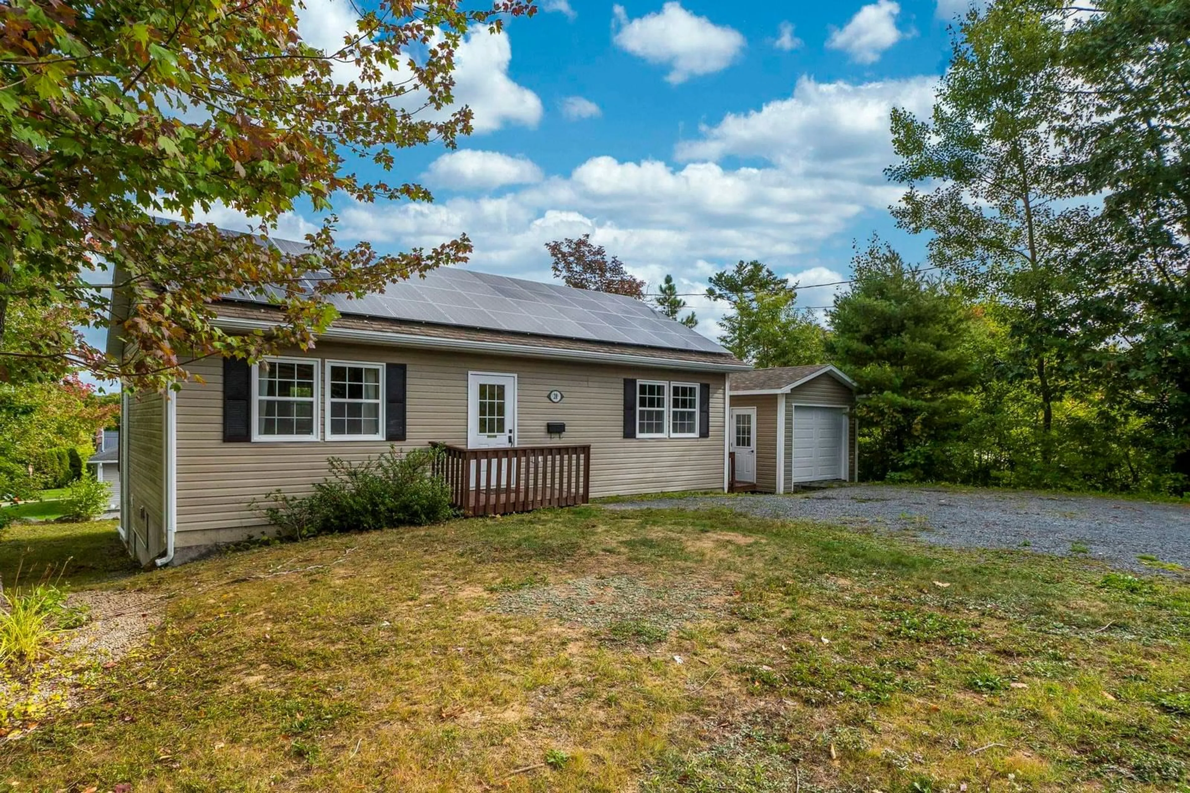 A pic from outside/outdoor area/front of a property/back of a property/a pic from drone, street for 28 Forest Hill Rd, Bridgewater Nova Scotia B4V 1T8