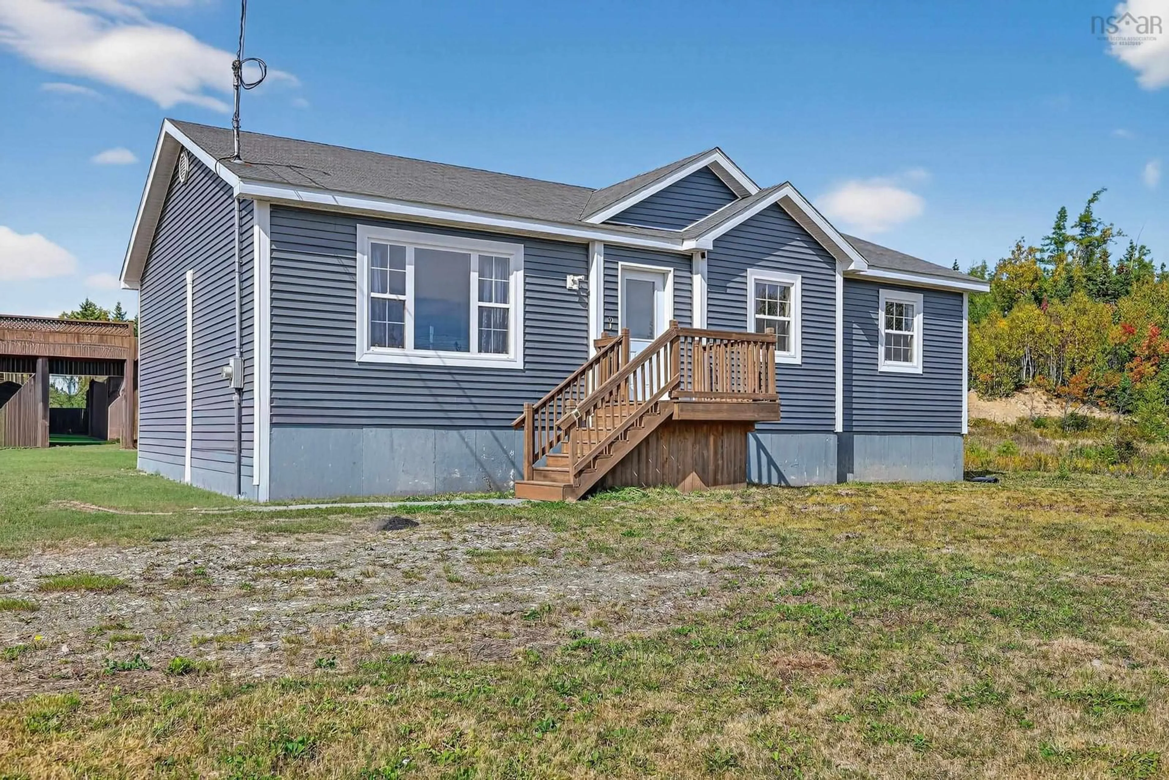 Home with vinyl exterior material, building for 2126 Hillside Road, Marion Bridge Nova Scotia B1K 1C2