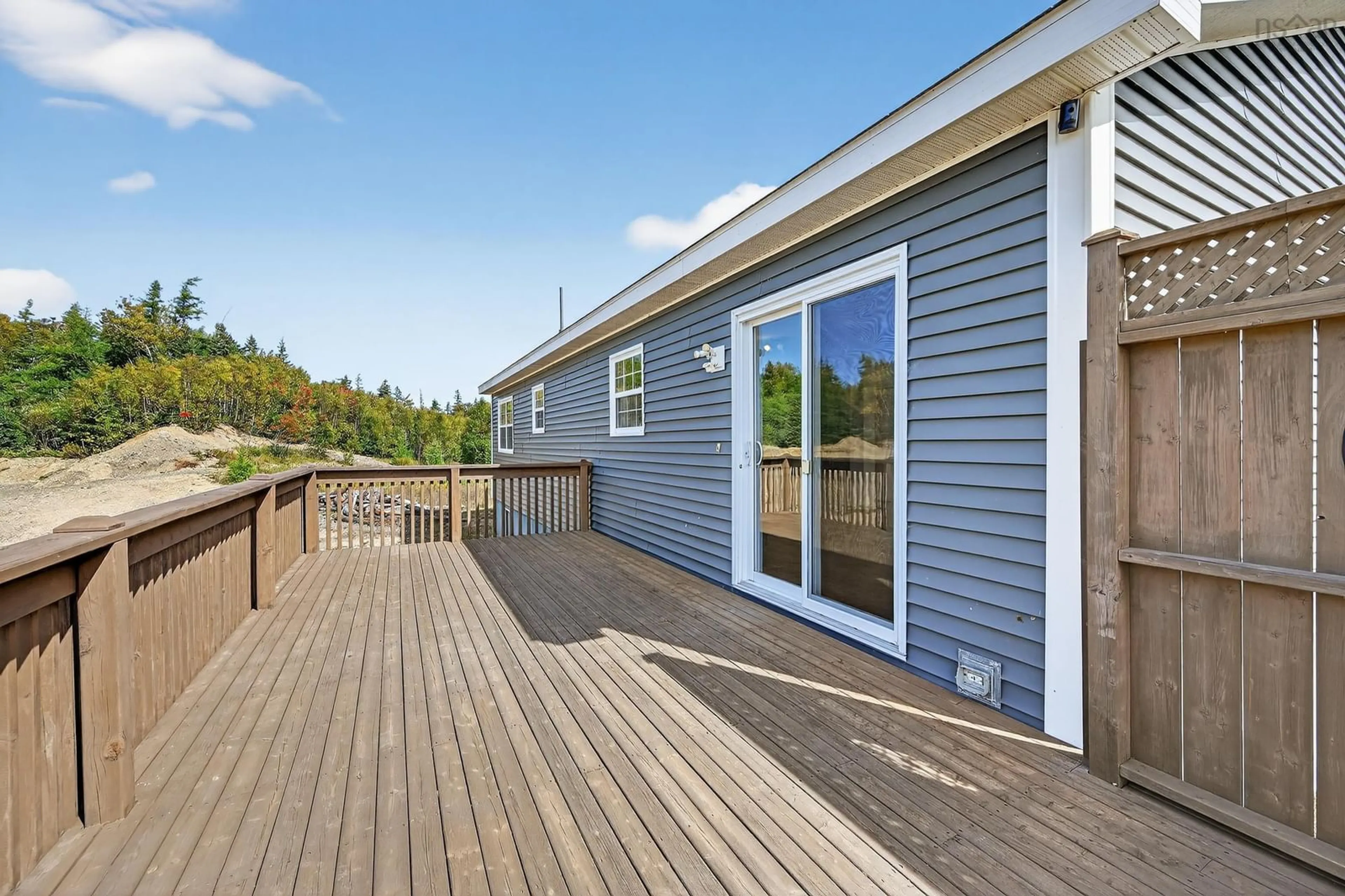Home with vinyl exterior material, water/lake/river/ocean view for 2126 Hillside Road, Marion Bridge Nova Scotia B1K 1C2