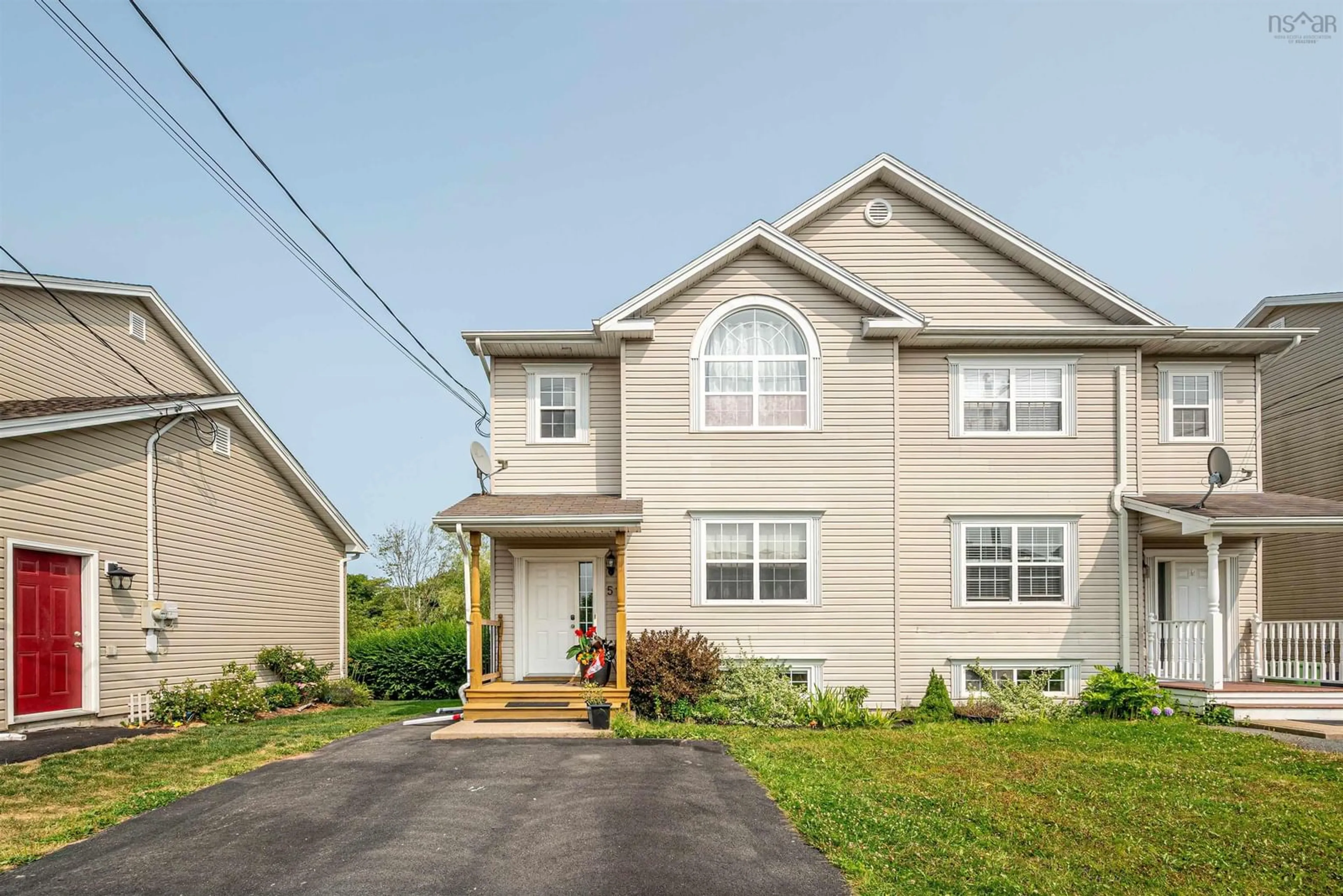 Home with vinyl exterior material, street for 51 North Green Rd, Lakeside Nova Scotia B3T 2L6