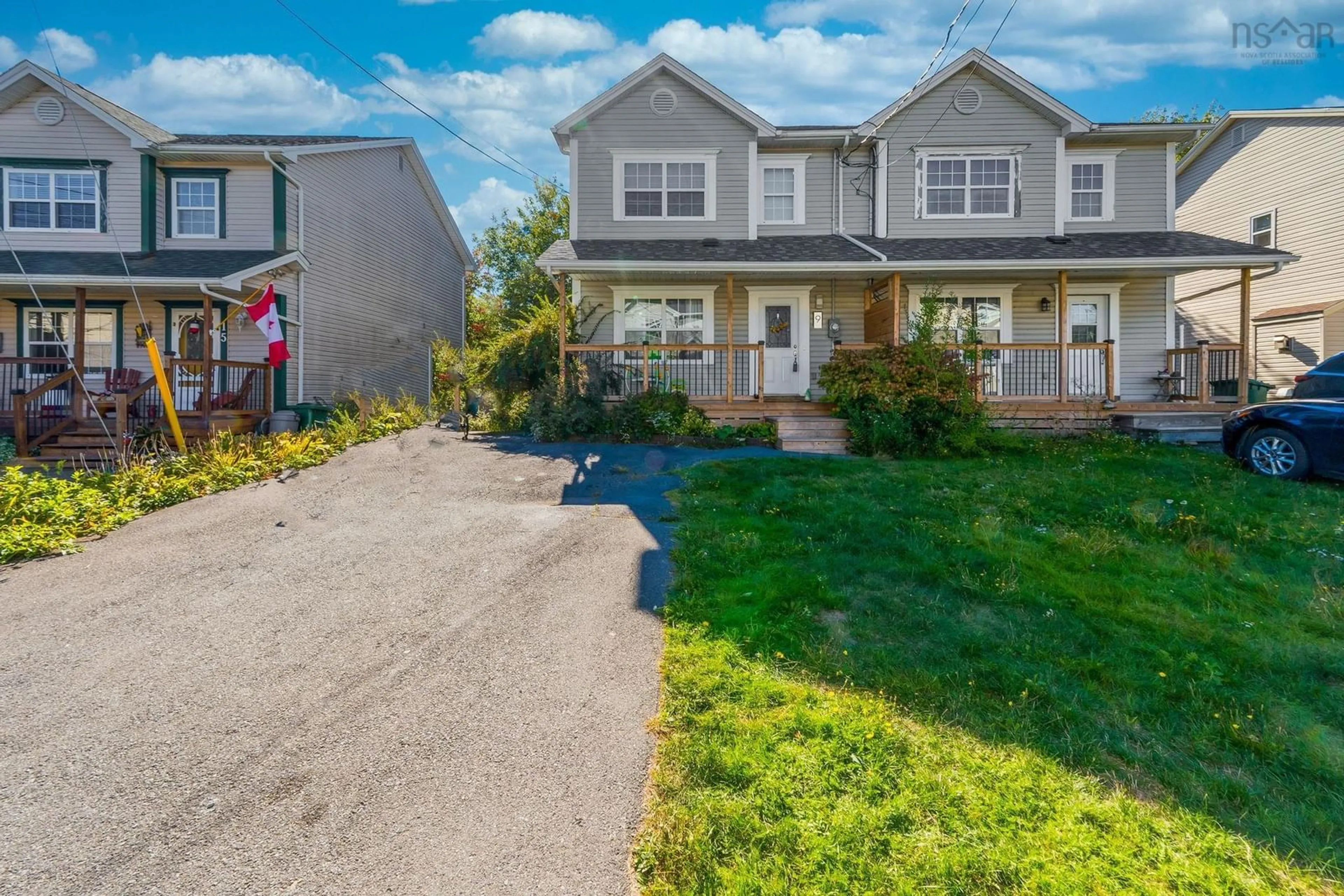 Home with vinyl exterior material, street for 9 Jon Jacques Crt, Bedford Nova Scotia B4A 4H1