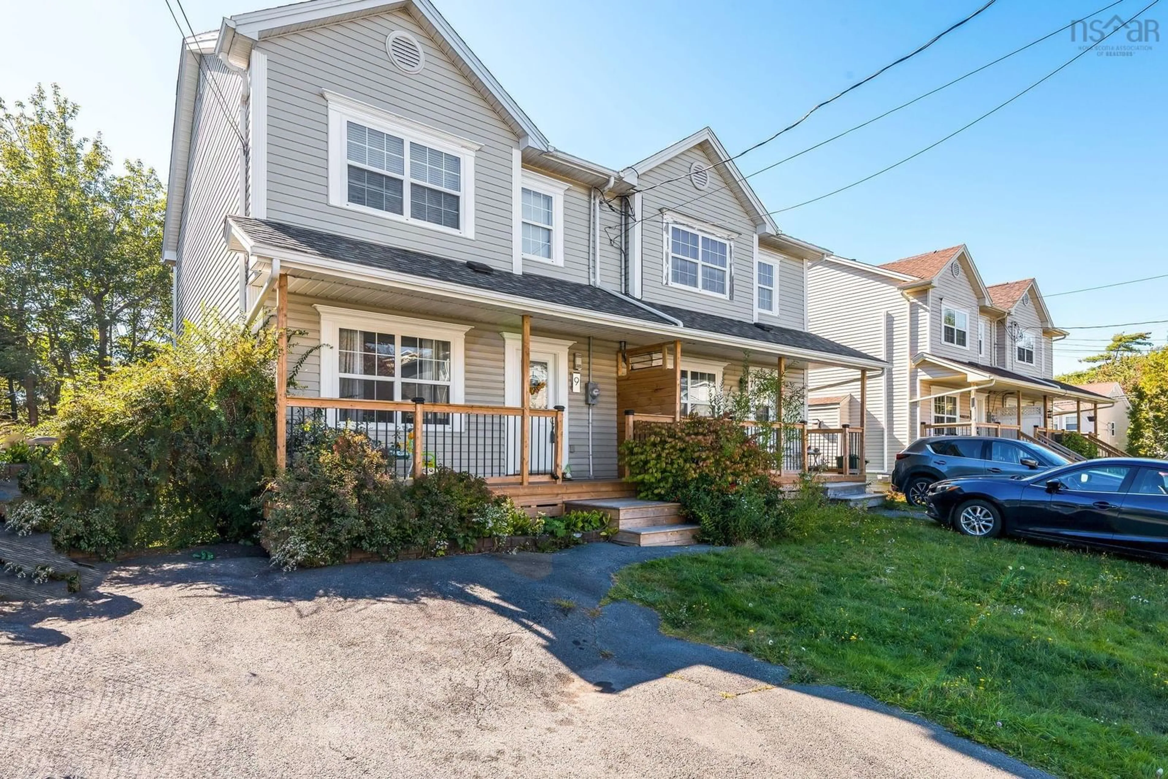 Home with vinyl exterior material, street for 9 Jon Jacques Crt, Bedford Nova Scotia B4A 4H1
