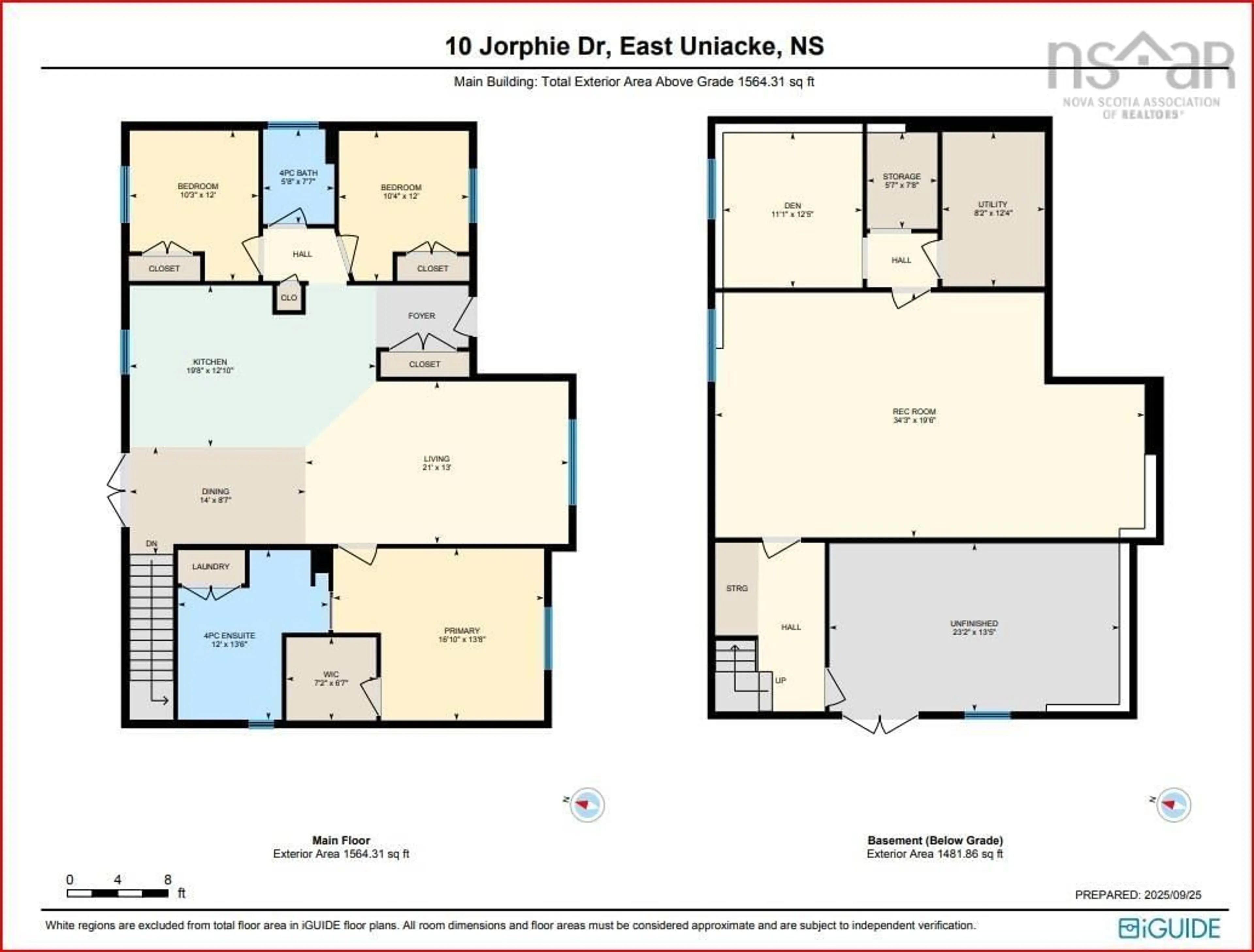 Floor plan for 10 Jorphie Dr, East Uniacke Nova Scotia B0N 1Z0