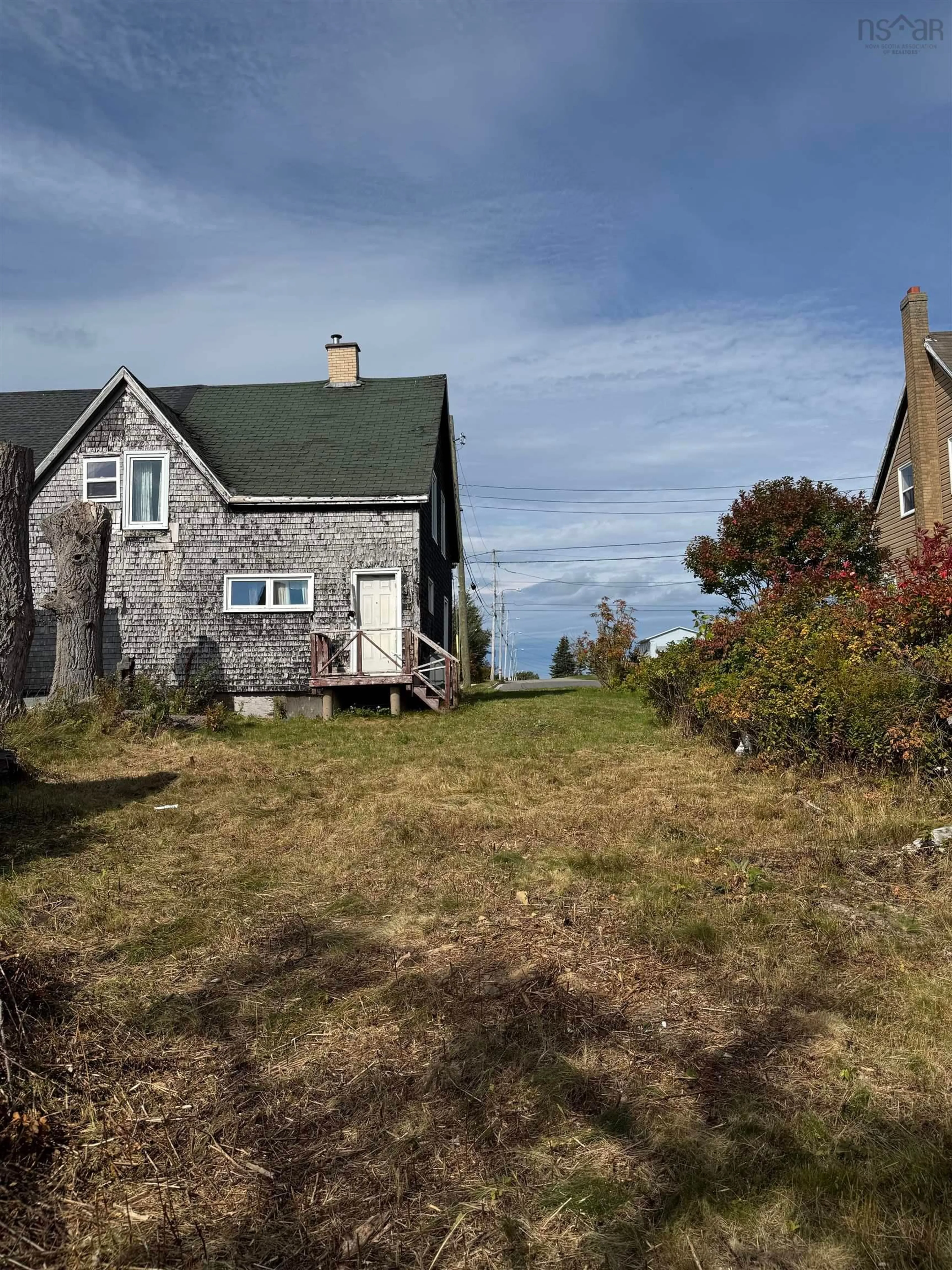 A pic from outside/outdoor area/front of a property/back of a property/a pic from drone, unknown for 14 Maxie Crt, Glace Bay Nova Scotia B1A 1H2