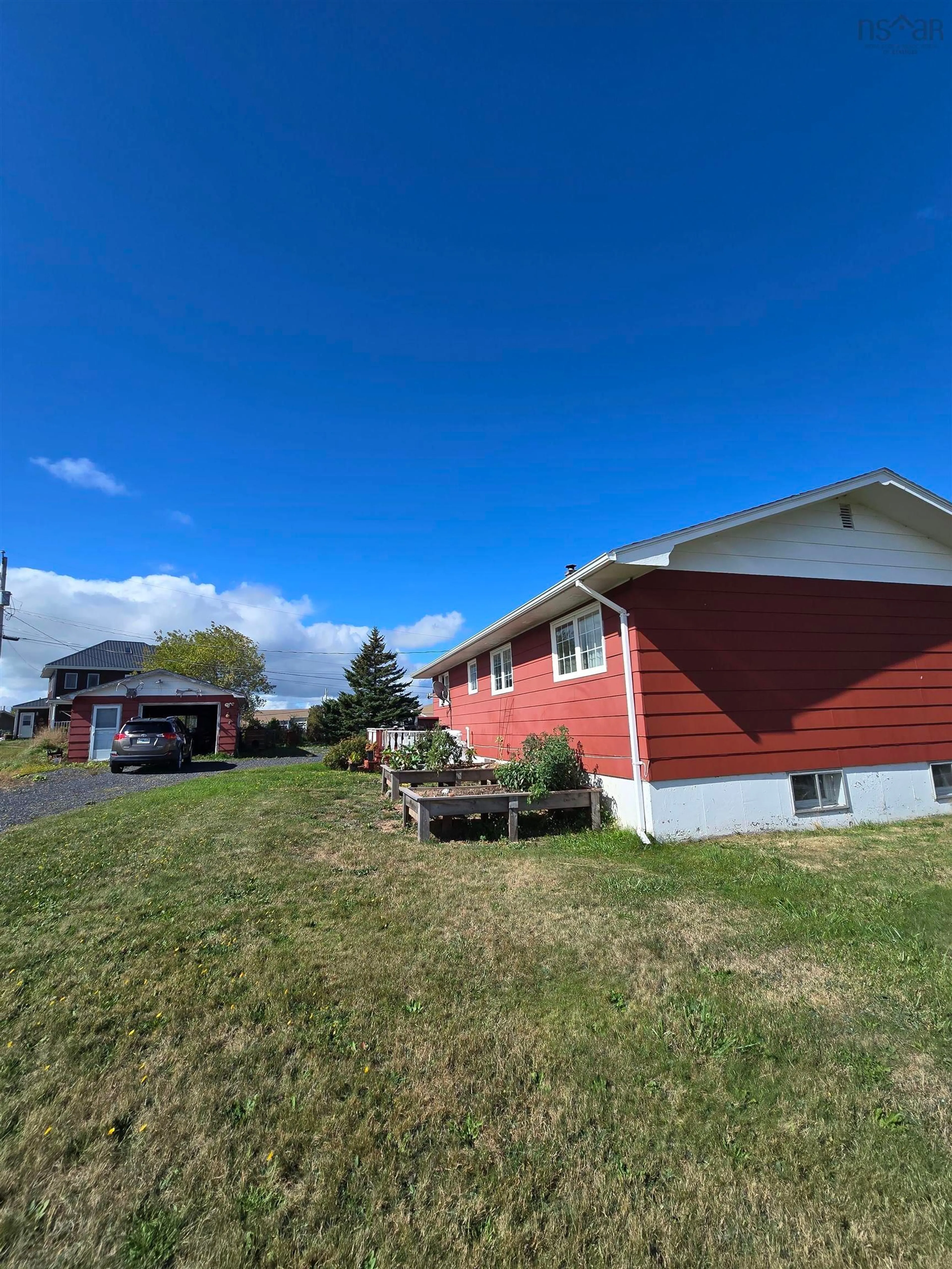 A pic from outside/outdoor area/front of a property/back of a property/a pic from drone, unknown for 12420 Hwy 4, Havre Boucher Nova Scotia B0H 1P0