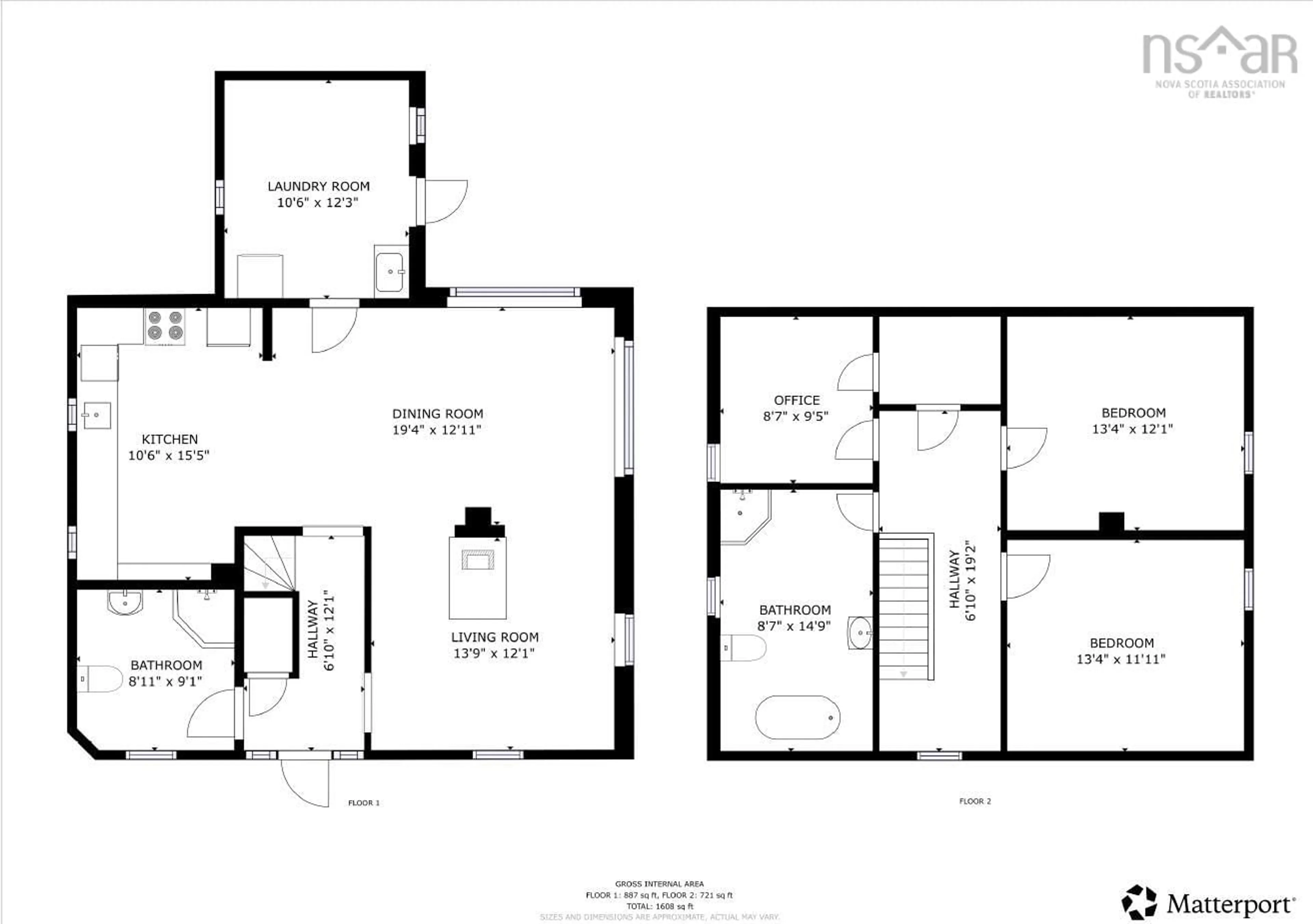Floor plan for 343 West Sable Rd, Sable River Nova Scotia B0T 1V0