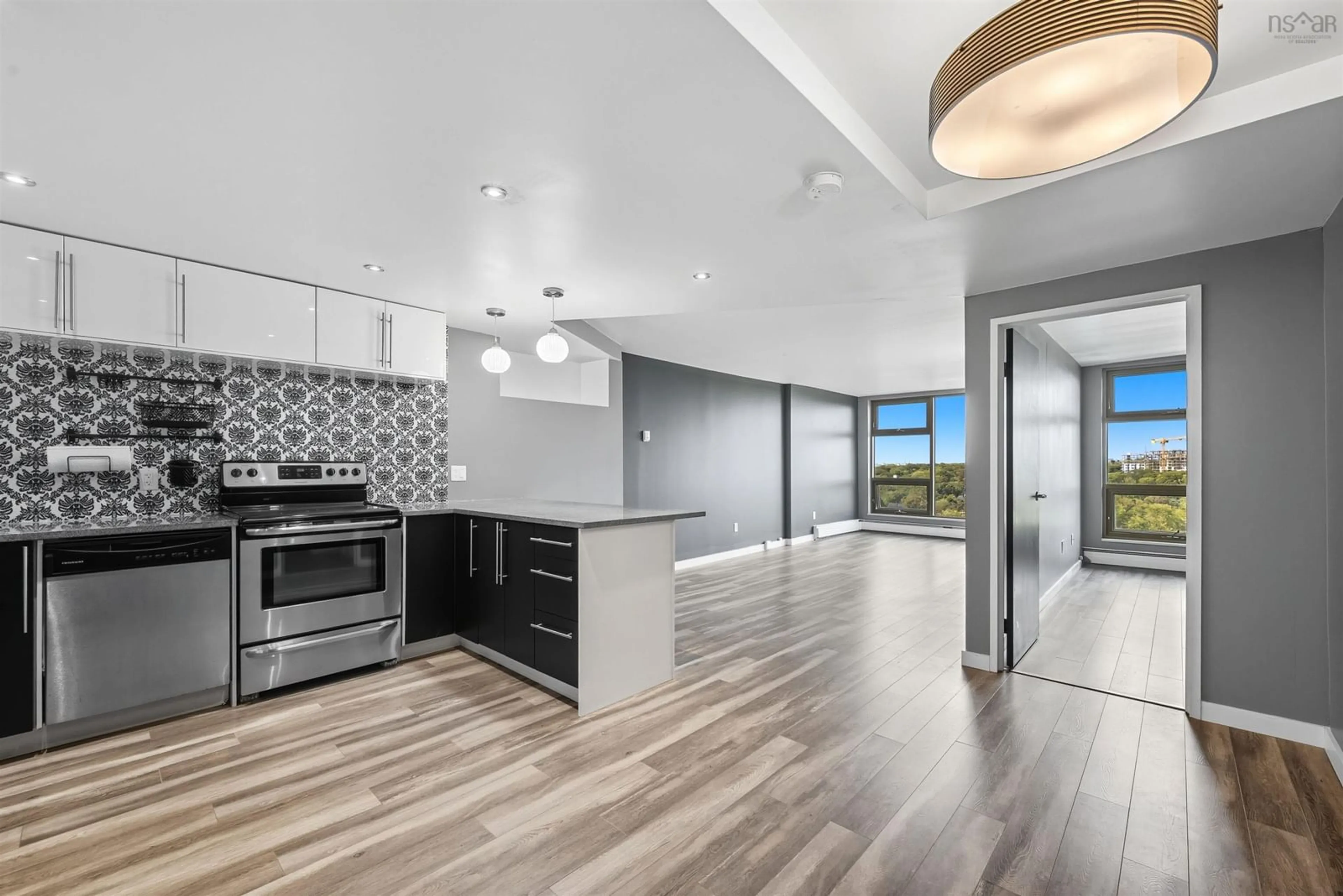 Open concept kitchen, unknown for 1101 6369 Coburg Rd, South End Nova Scotia B3H 4J7