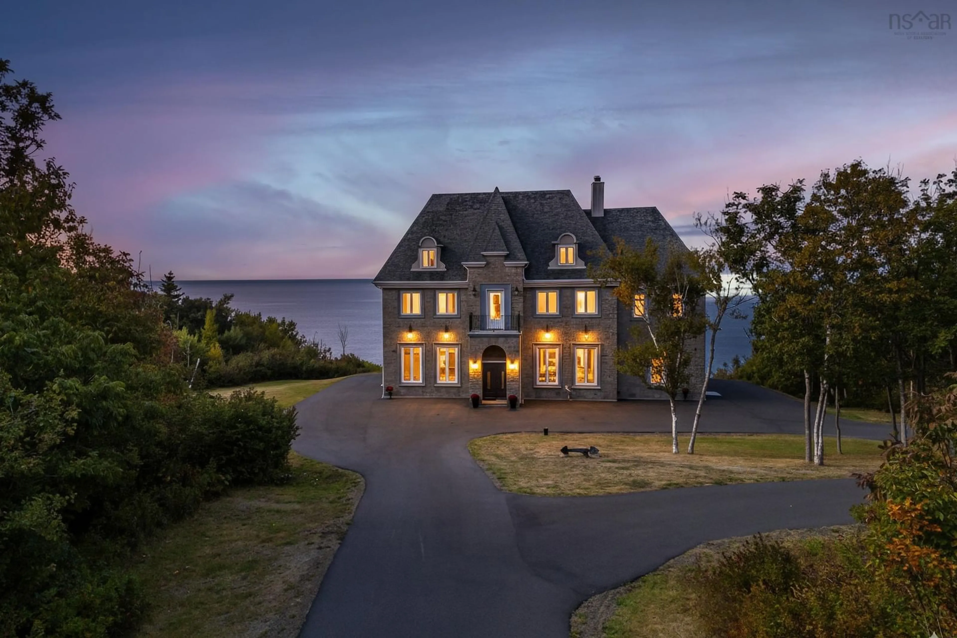 A pic from outside/outdoor area/front of a property/back of a property/a pic from drone, water/lake/river/ocean view for 1820 Culloden Road, Digby Nova Scotia B0V 1A0