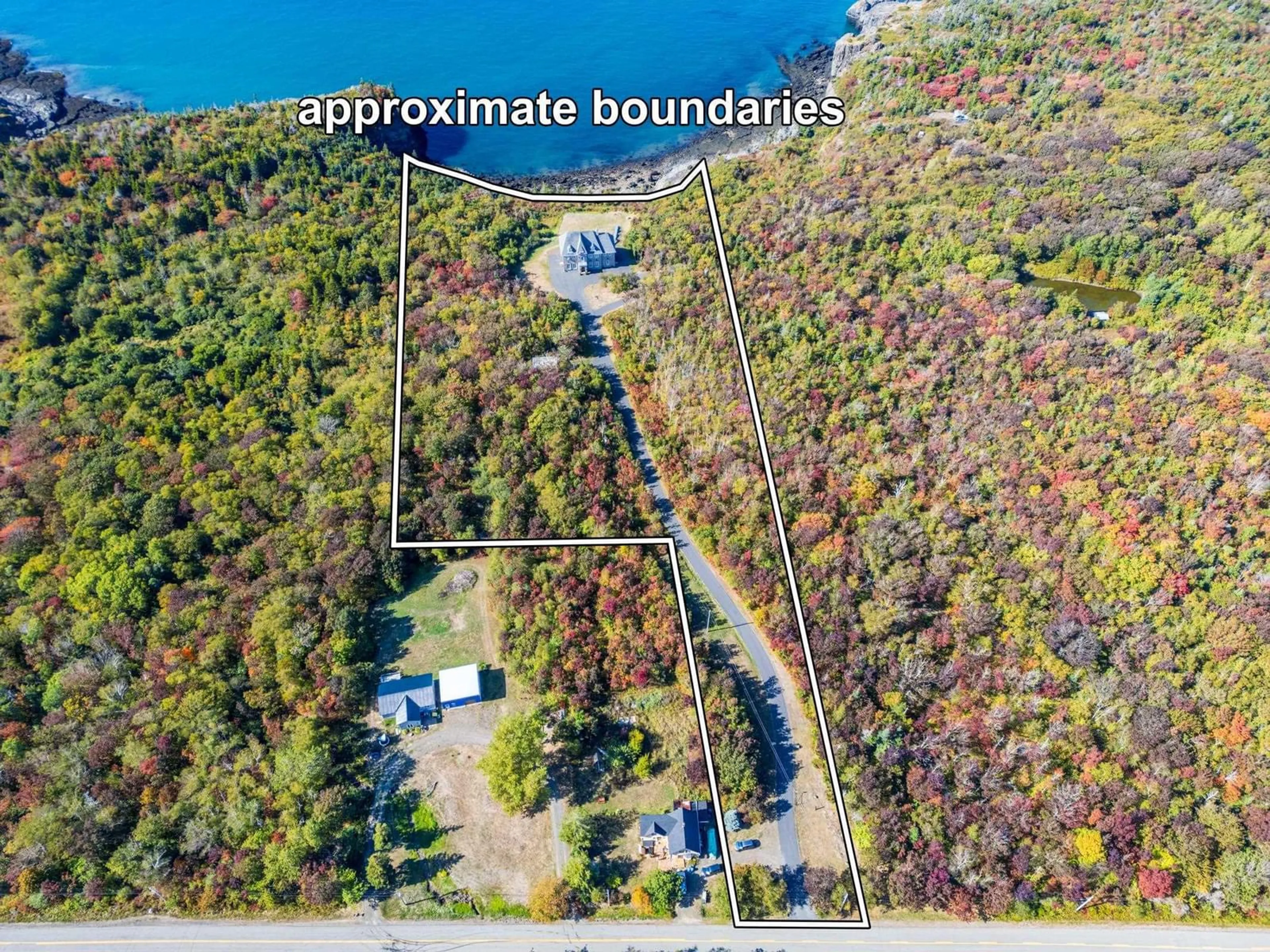 A pic from outside/outdoor area/front of a property/back of a property/a pic from drone, water/lake/river/ocean view for 1820 Culloden Road, Digby Nova Scotia B0V 1A0