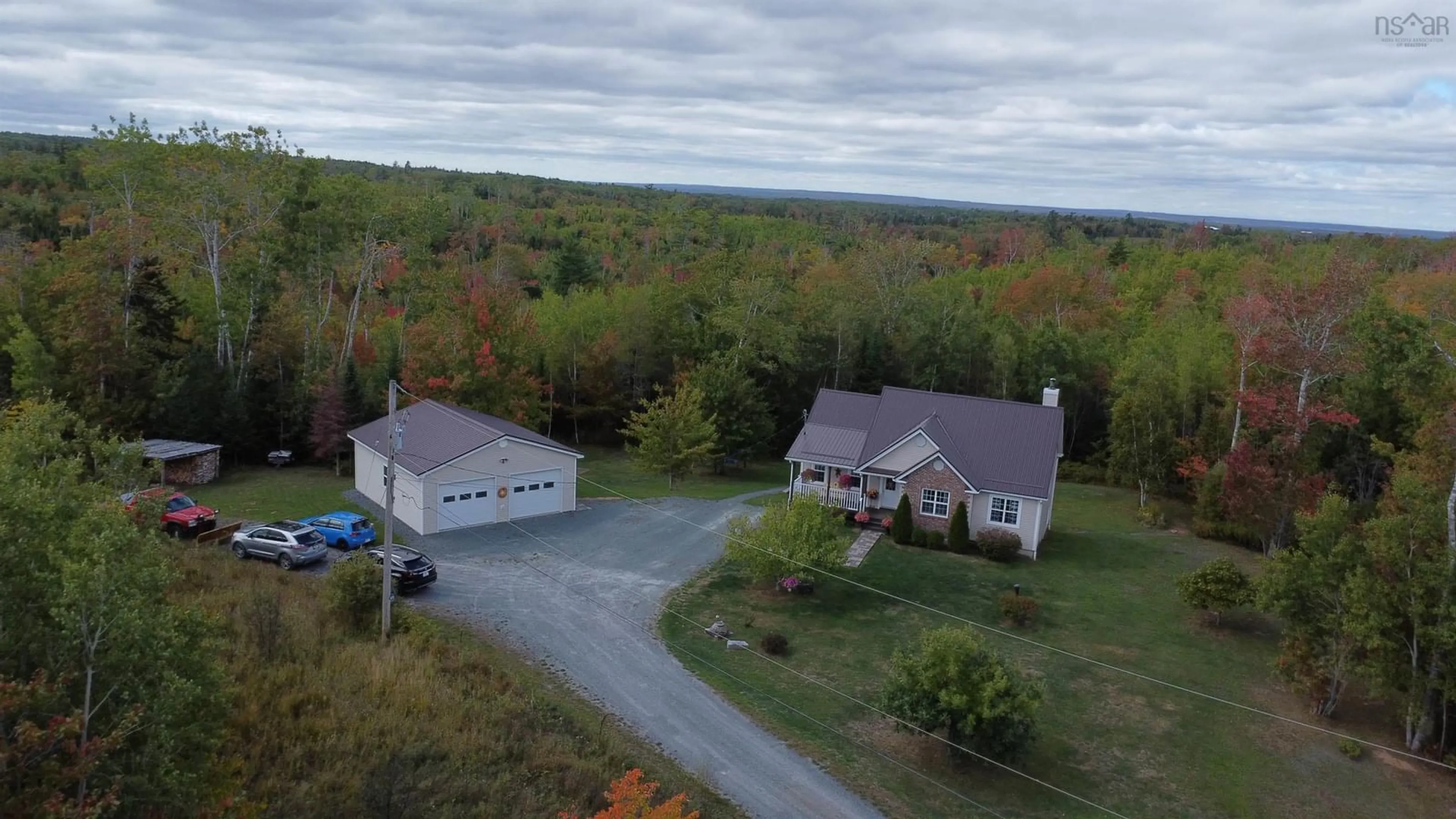A pic from outside/outdoor area/front of a property/back of a property/a pic from drone, unknown for 329 Grono Rd, Dutch Settlement Nova Scotia B2S 2H6