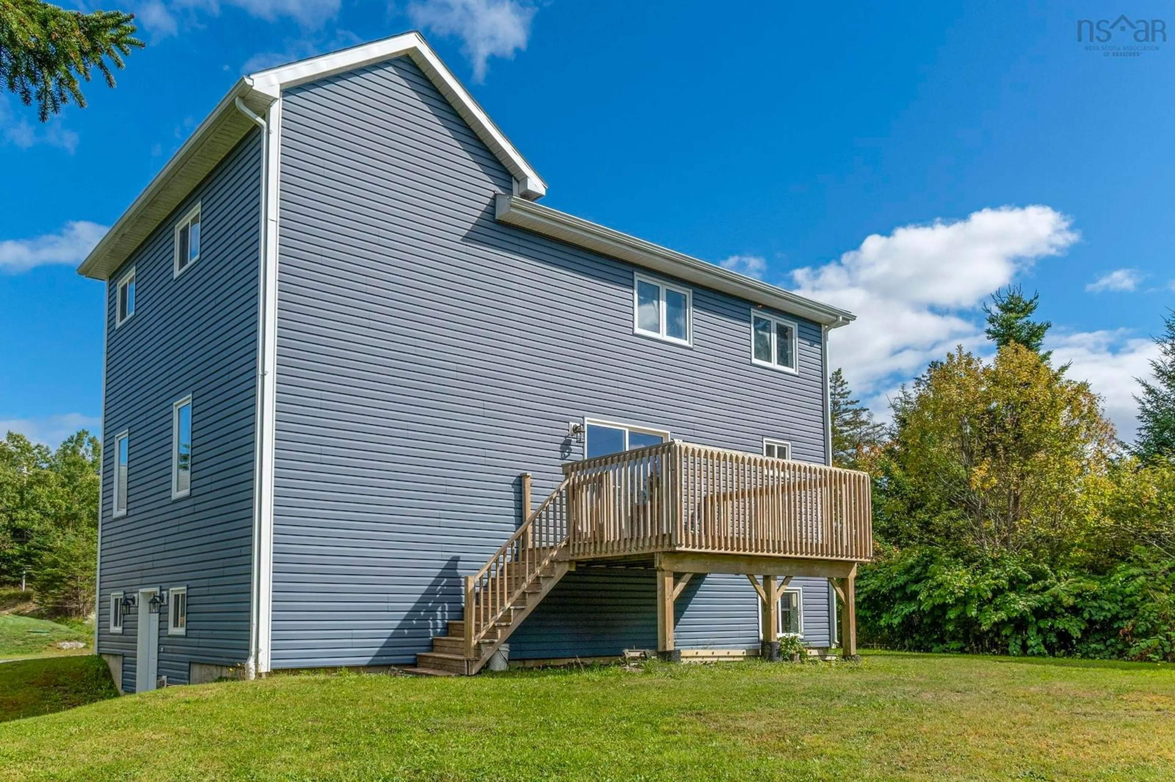 Home with vinyl exterior material, water/lake/river/ocean view for 452 East Chezzetcook Rd, East Chezzetcook Nova Scotia B0J 2L0