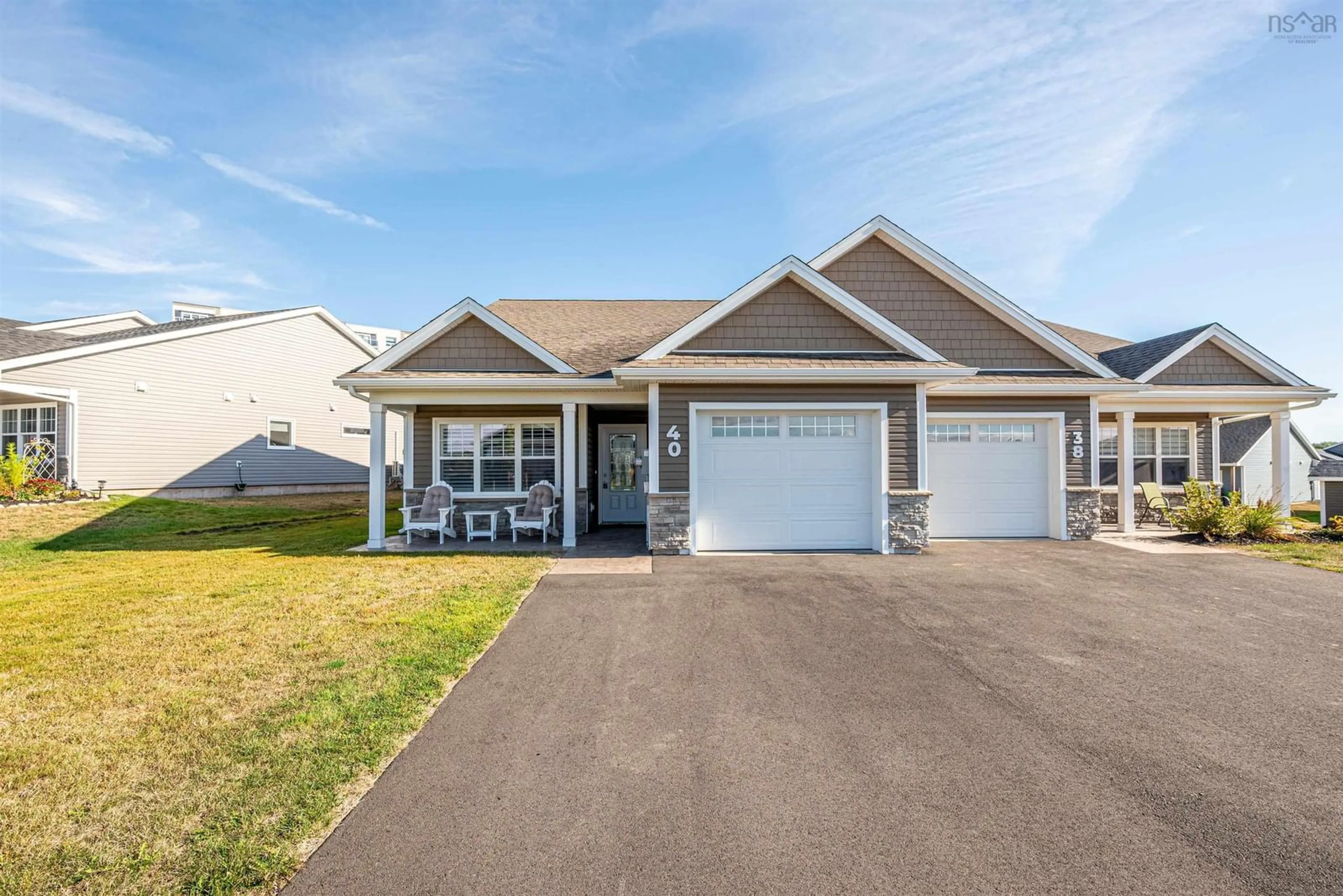 Home with vinyl exterior material, street for 40 Community Way, Garlands Crossing Nova Scotia B0N 2T0