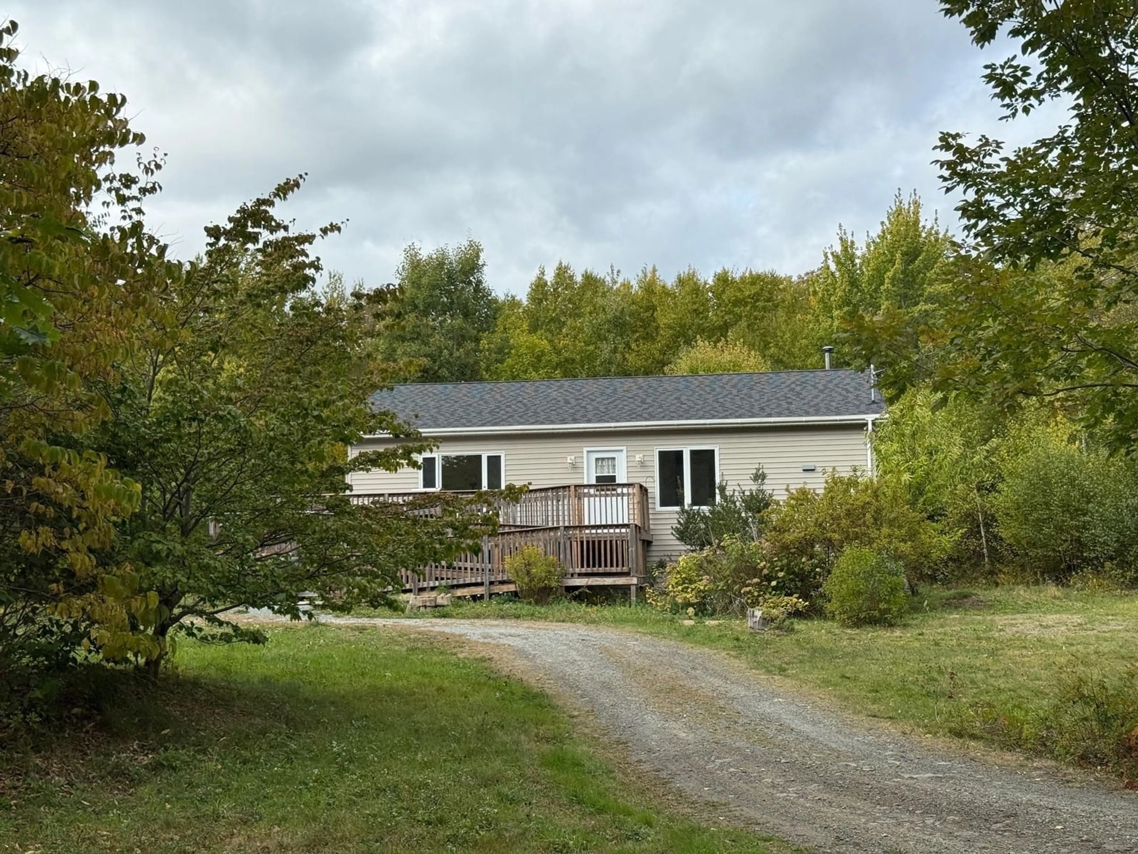A pic from outside/outdoor area/front of a property/back of a property/a pic from drone, unknown for 1030 Highway 325, Blockhouse Nova Scotia B0J 1E0